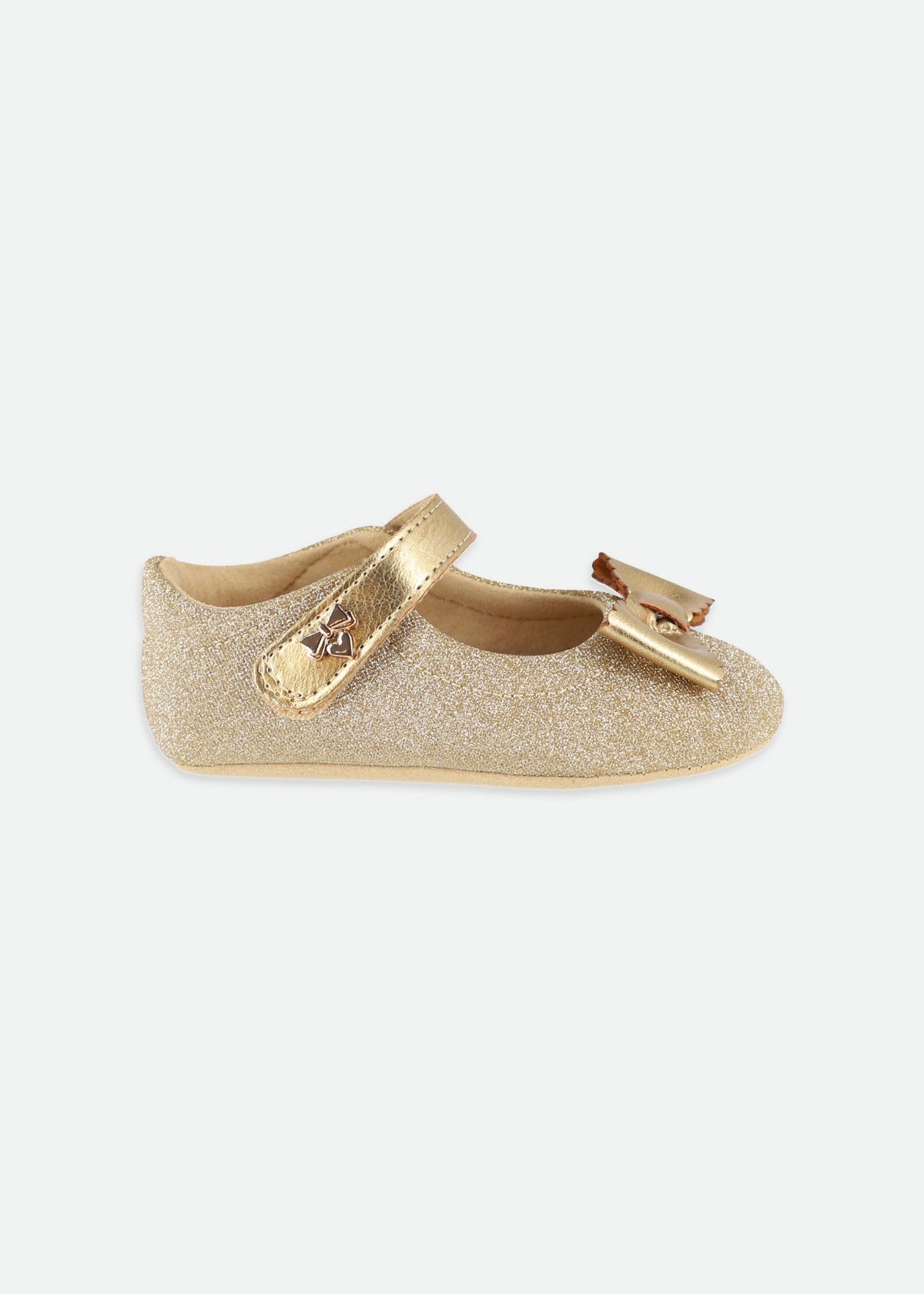 Angel's Face Maxine glitter babyschoentjes goud – designer kinderkleding | Niñoz Almere