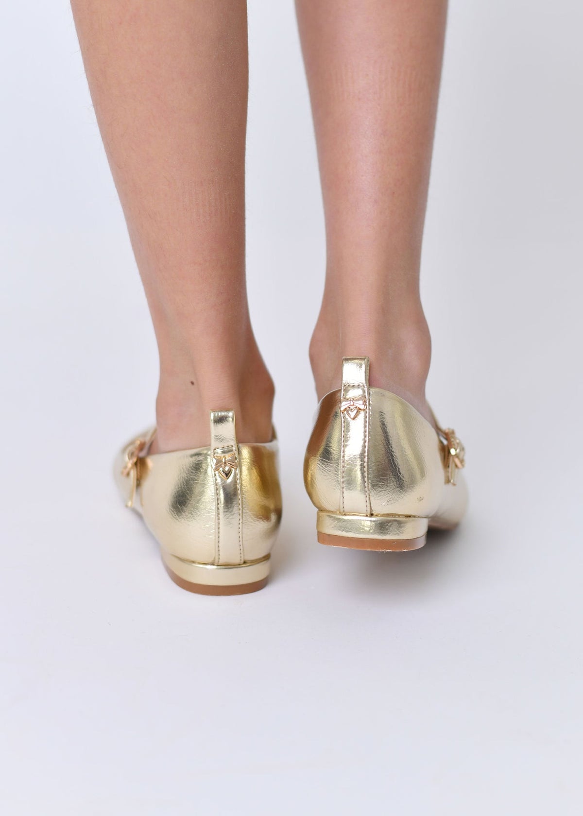Angel's Face Esme metallic schoentjes goud – designer kinderkleding | Niñoz Almere