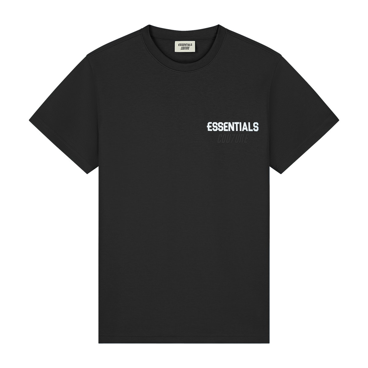 Essentials Cou7ure zomerset zwart – shirt voorkant | Ninoz Almere