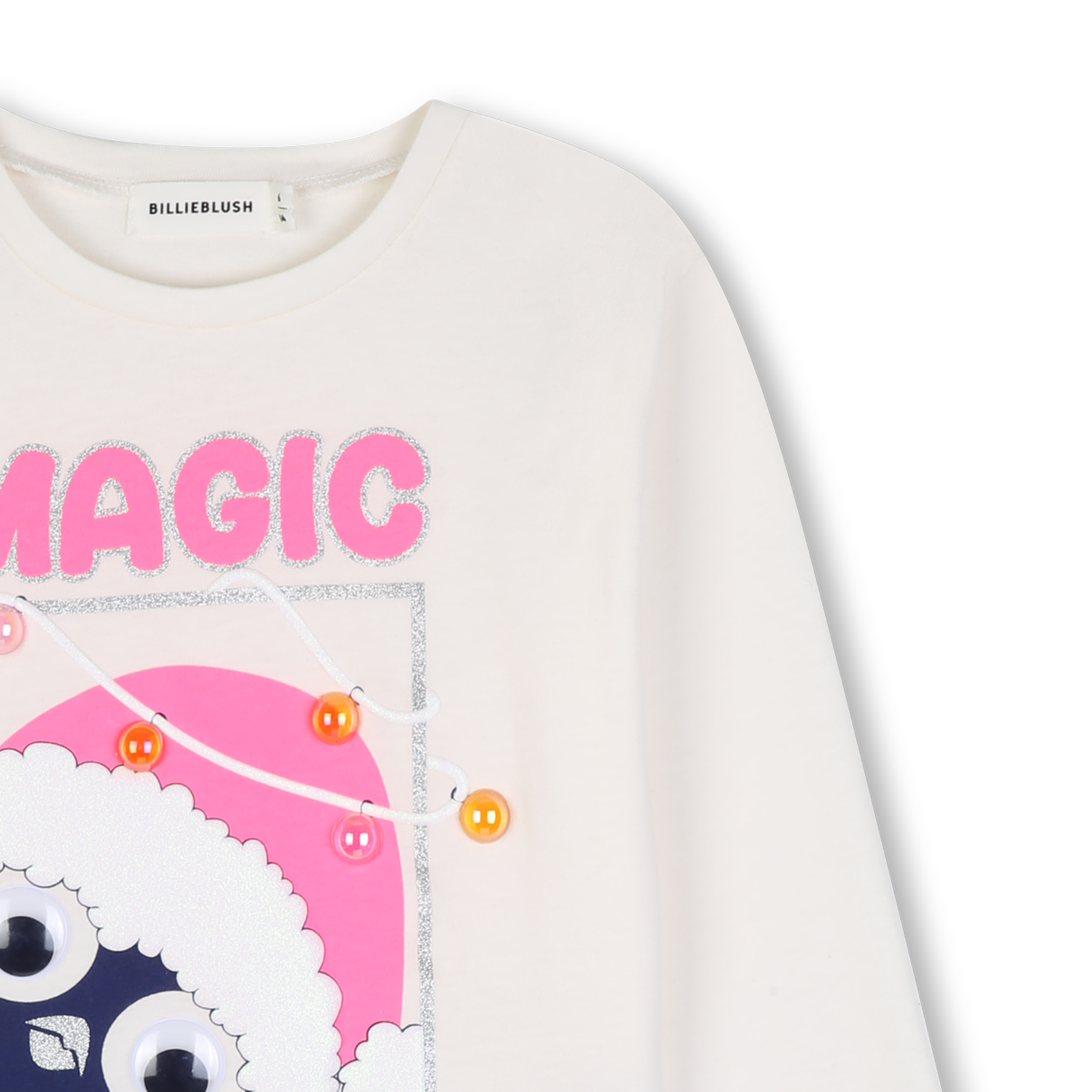 Billieblush T-Shirt Lange Mouwen - Ivoor – foto 3 – Niñoz Almere