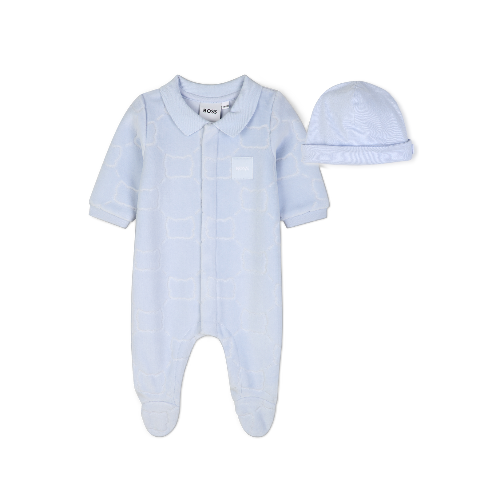 BOSS Set Pyjama + Muts - Licht Blauw – foto 1 – Niñoz Almere