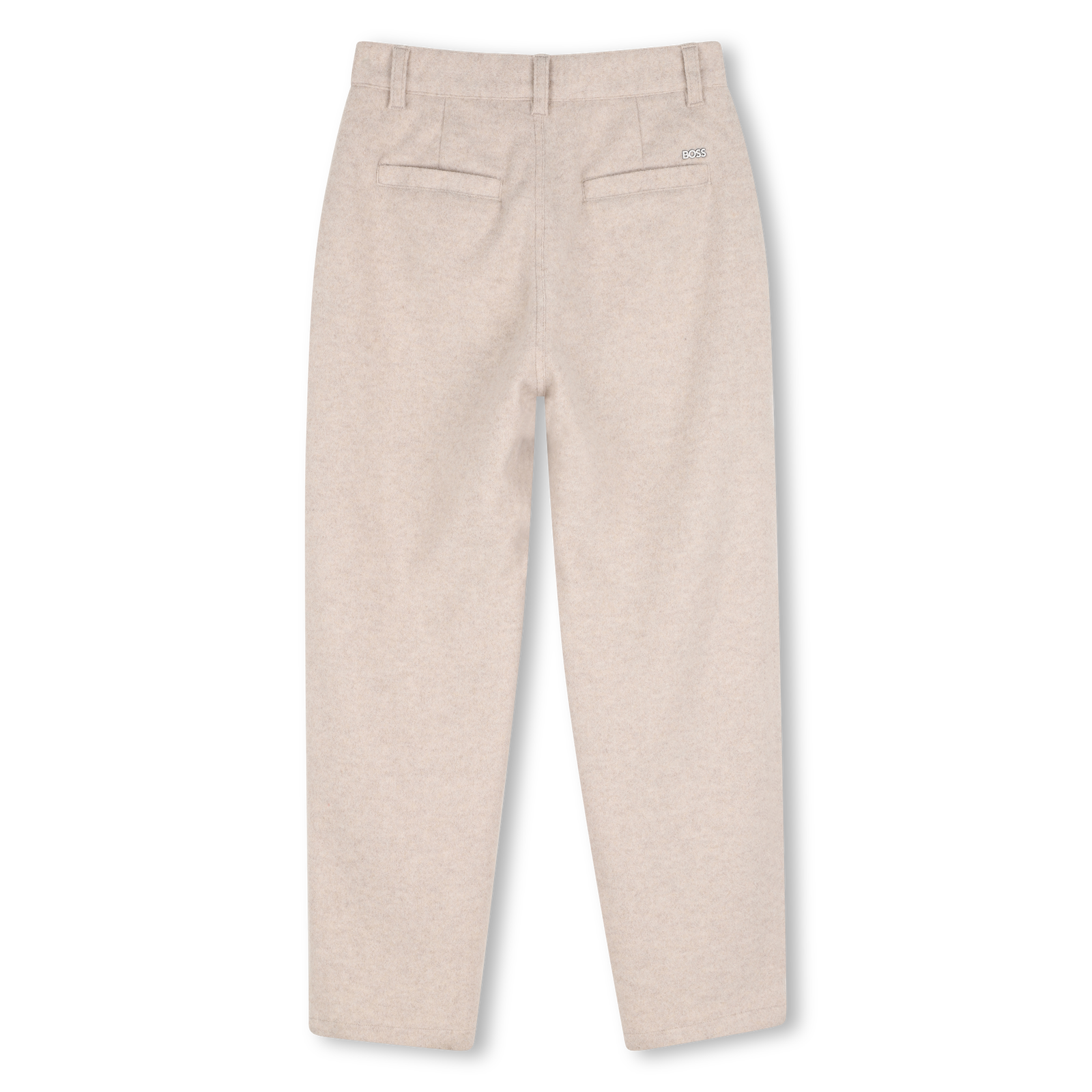 BOSS Broek - Gemeleerd Ecru – foto 2 – Niñoz Almere