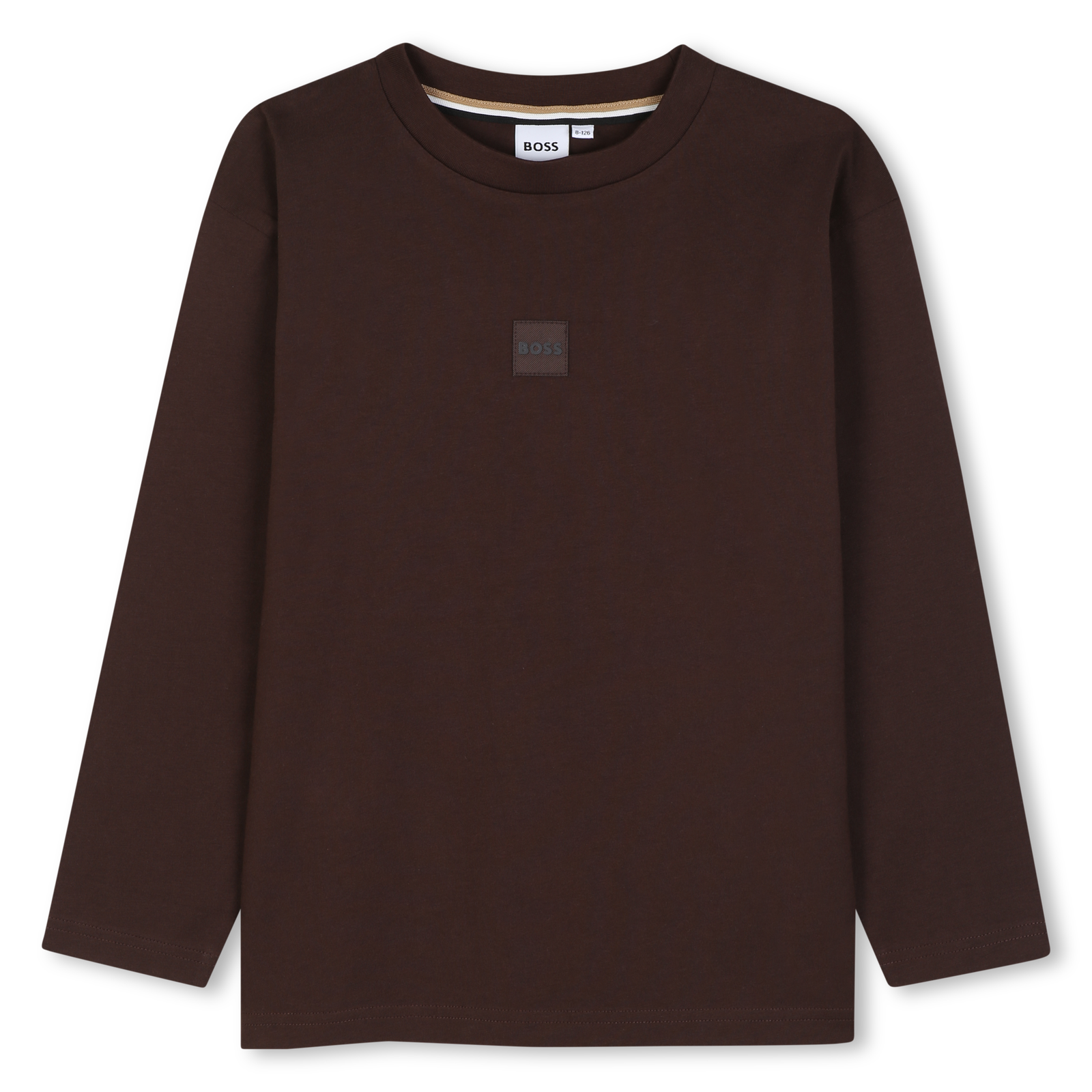 BOSS T-Shirt Lange Mouwen - Bruin – foto 1 – Niñoz Almere