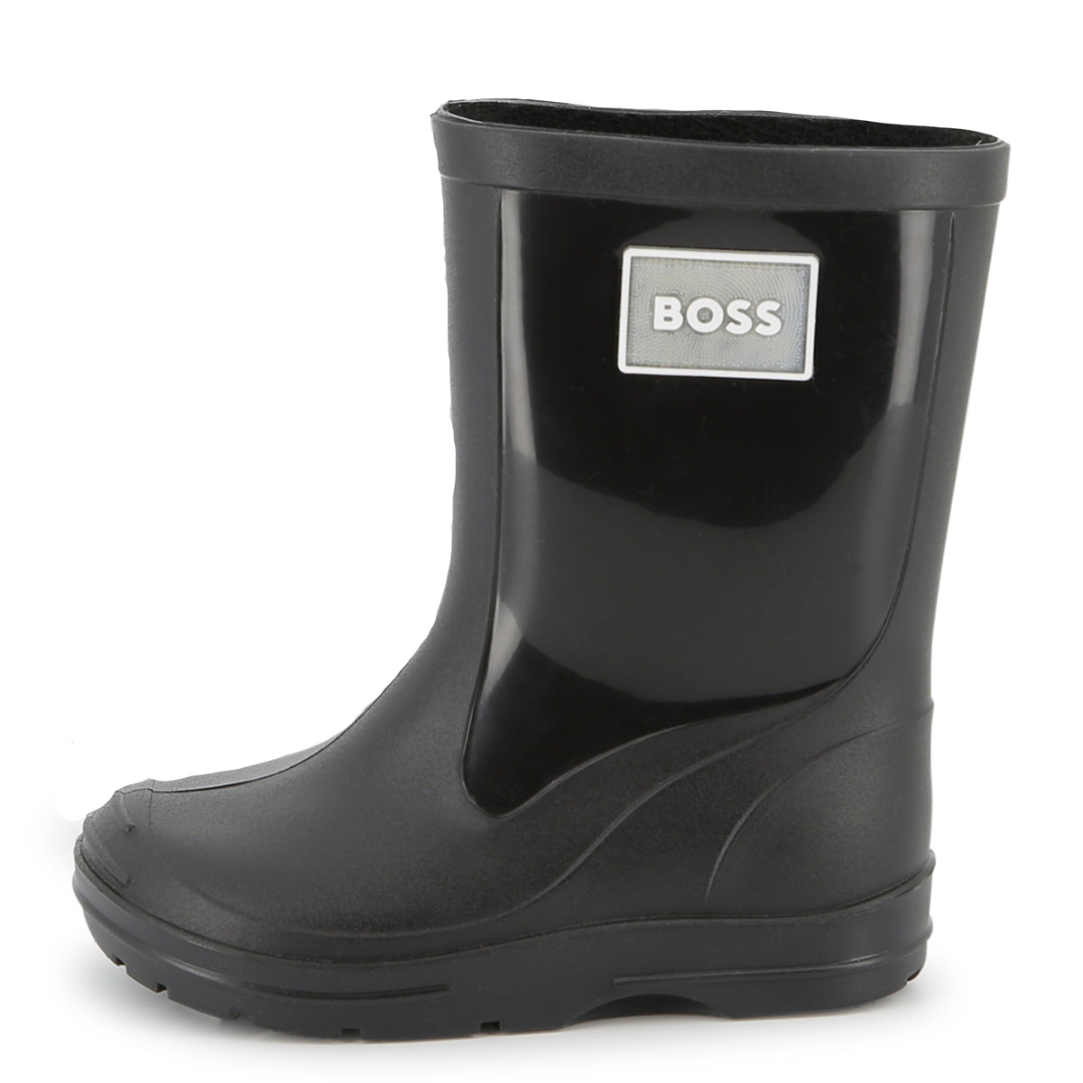 BOSS jongens Regenlaarzen Zwart – designer kinderkleding | Niñoz Almere