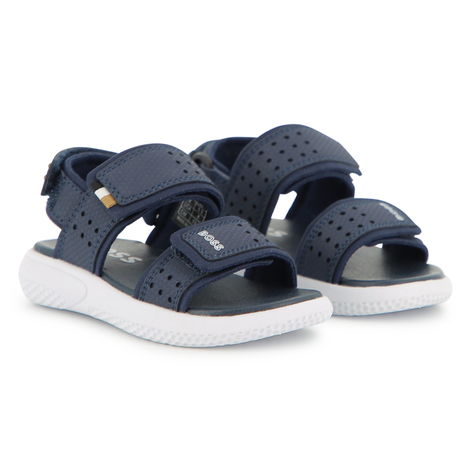 BOSS sandalen jongens marineblauw zool - Niñoz Almere