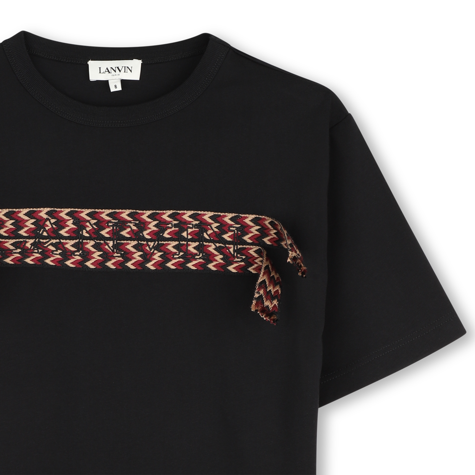 Lanvin T-Shirt Korte Mouwen - Zwart – foto 3 – Niñoz Almere