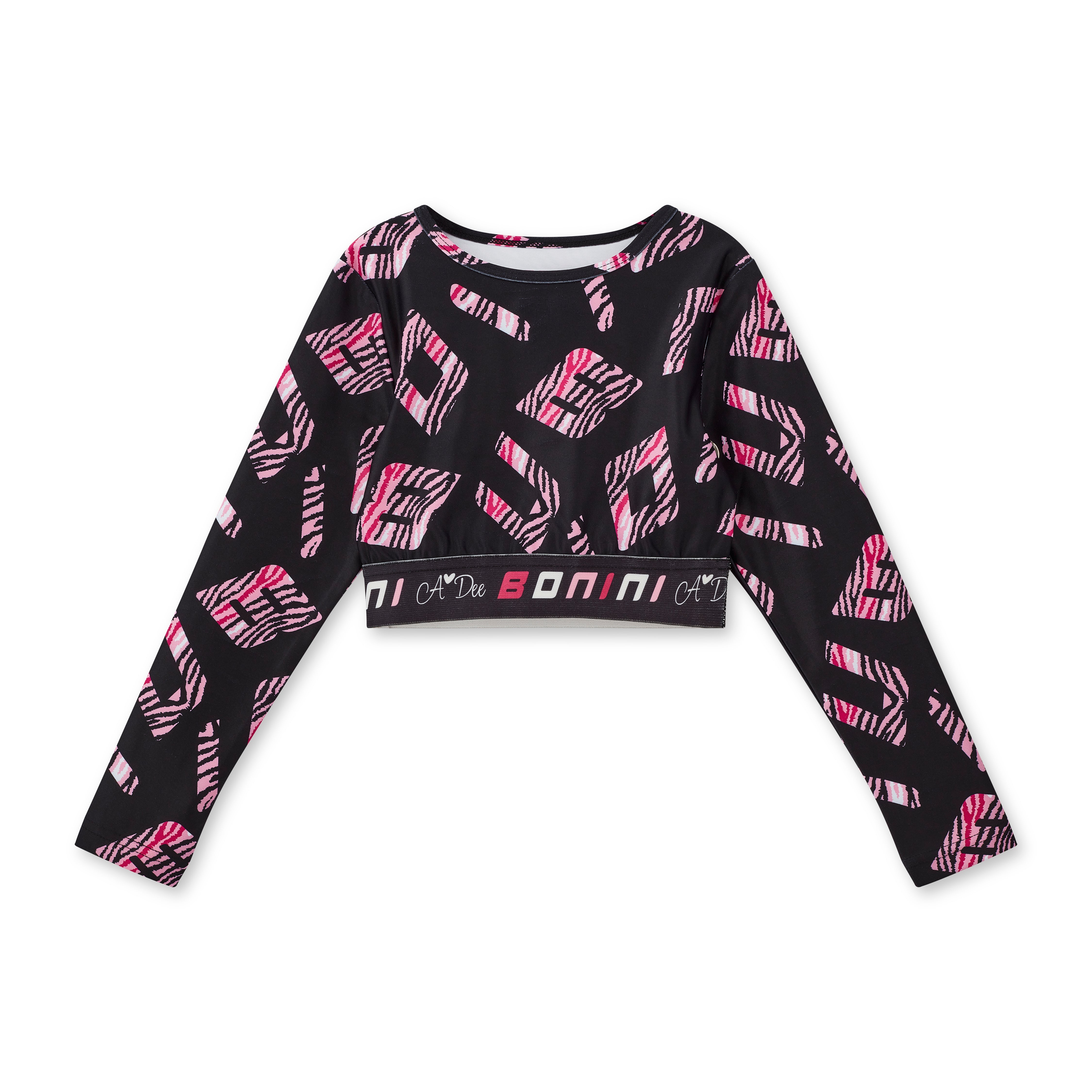 Bonini Blouse Lange Mouwen Zwart BNA306