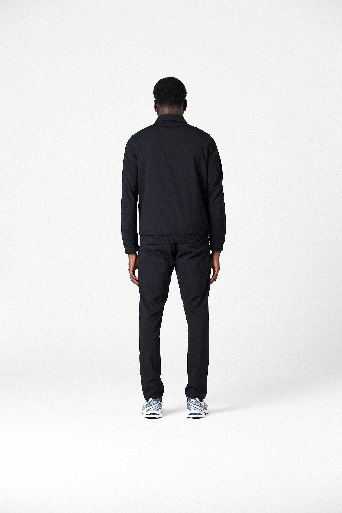 REFLECTION TECH HOODIE TRACKSUIT - BLACK