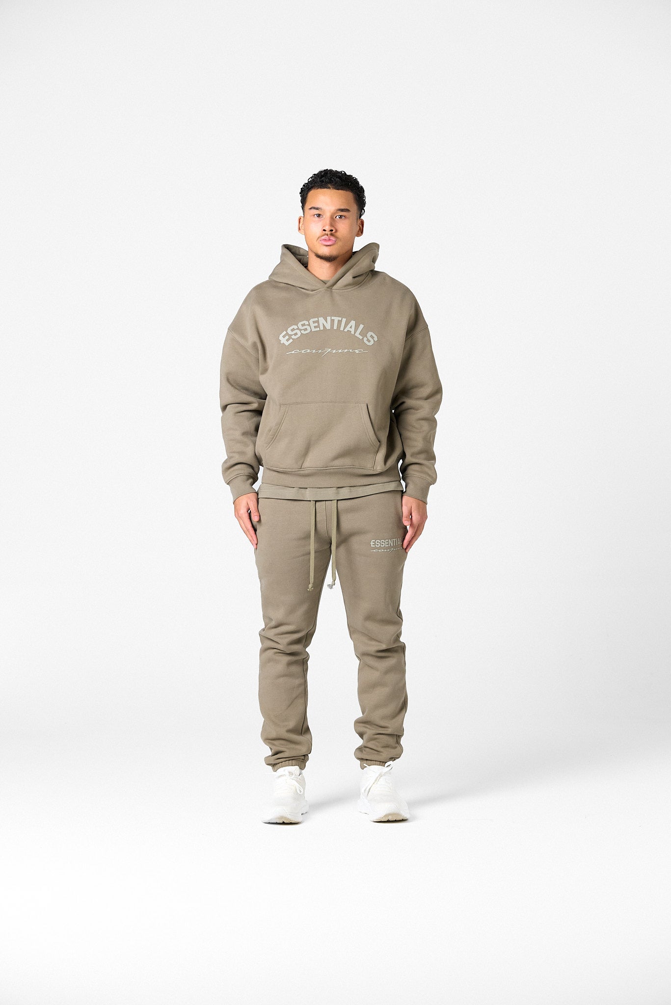 BASIC CURVE TRACKSUIT - GRENISH