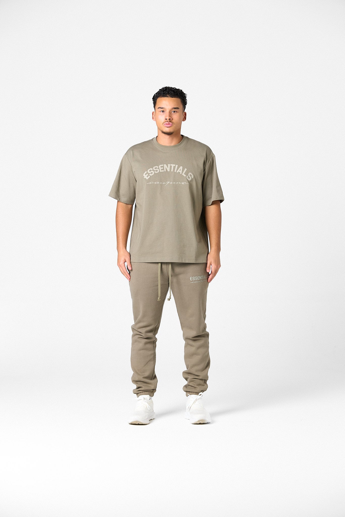 BASIC CURVE SHIRT - GRENISH