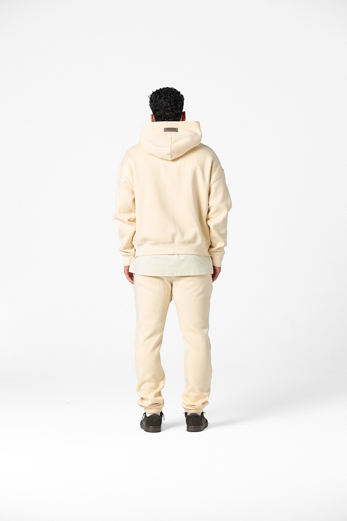 BASIC CURVE TRACKSUIT - BEIGE