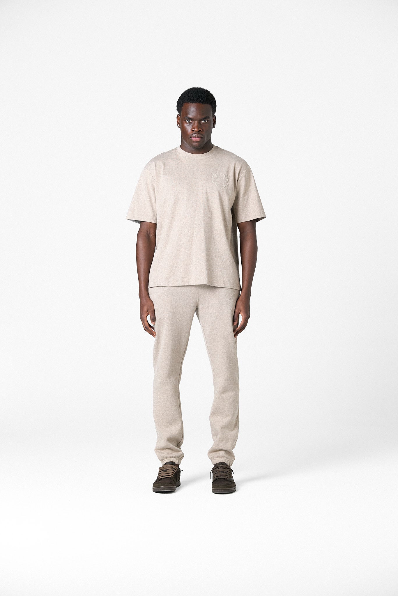 CLASSIC LOGO SHIRT - DARK BEIGE