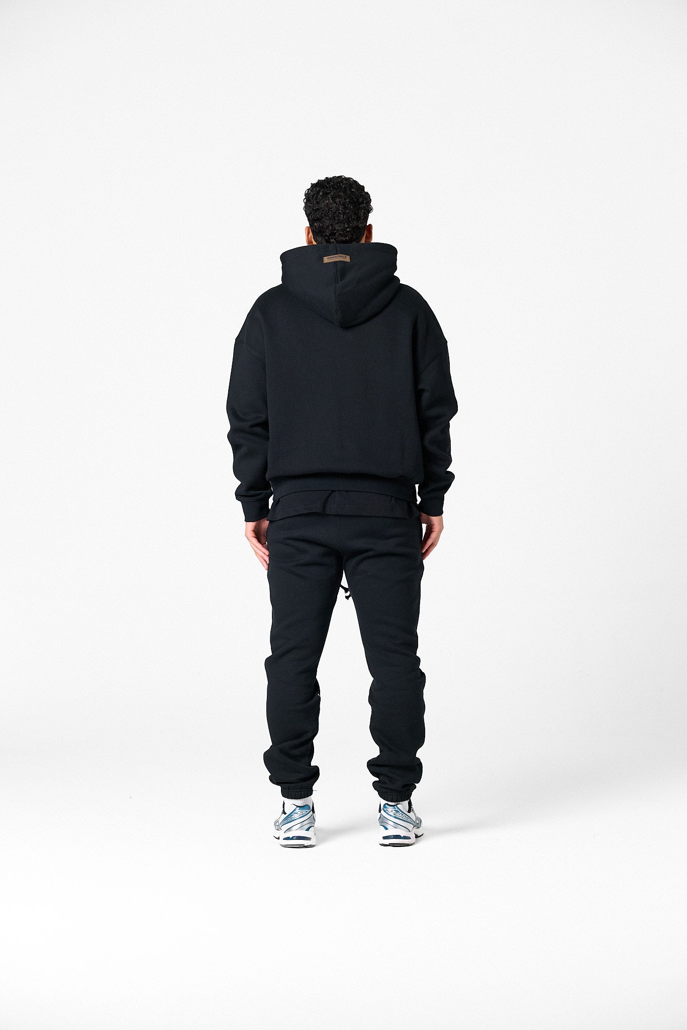 Basic Curve Tracksuit - Black