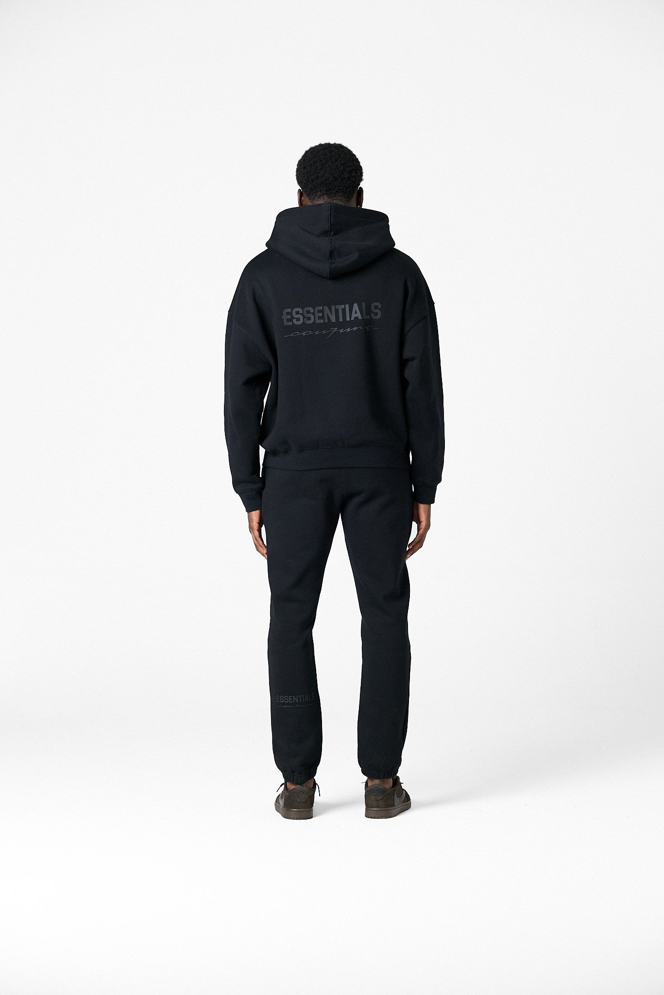 RUBBER TRACKSUIT - BLACK
