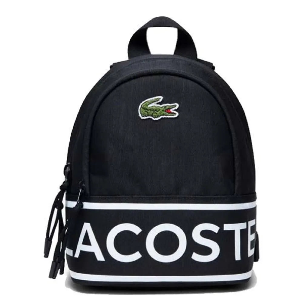 Lacoste mini-rugzak zwart