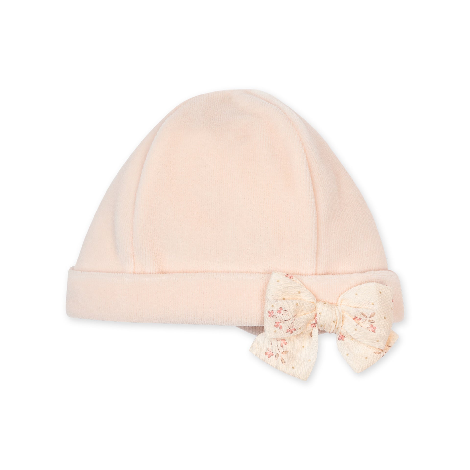 Baby Gi Mutsje Winter Garden - Perzik Roze
