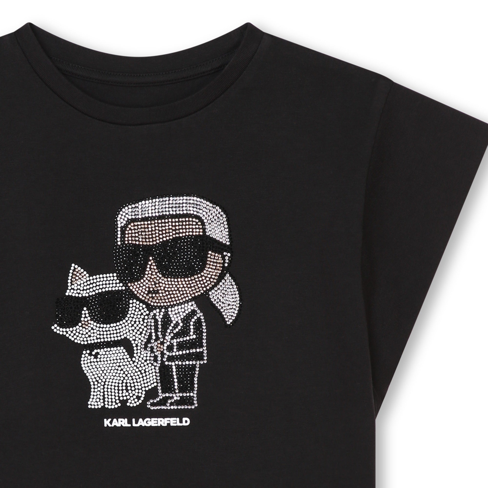 Karl Kids T-shirt - Black Z30113 (Sale)