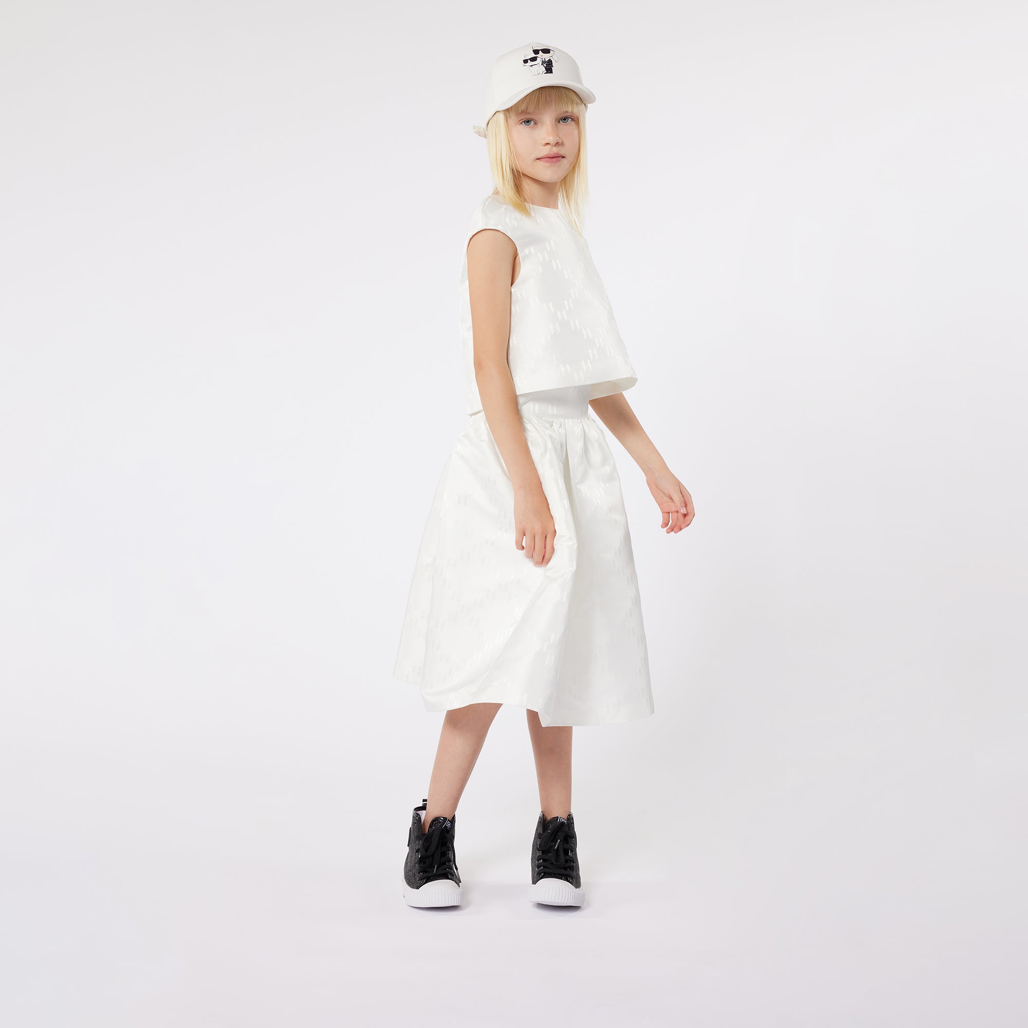 Karl Lagerfeld Kids meisjes Overhemd – designer kinderkleding | Niñoz Almere
