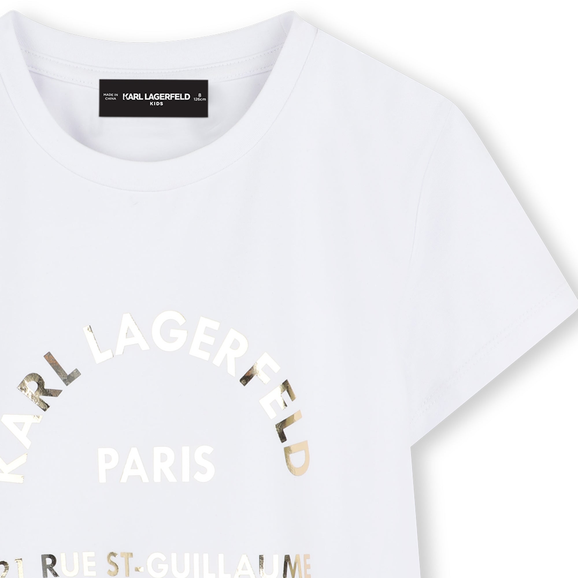 Karl Kids meisjes T-shirt – designer kinderkleding | Niñoz Almere