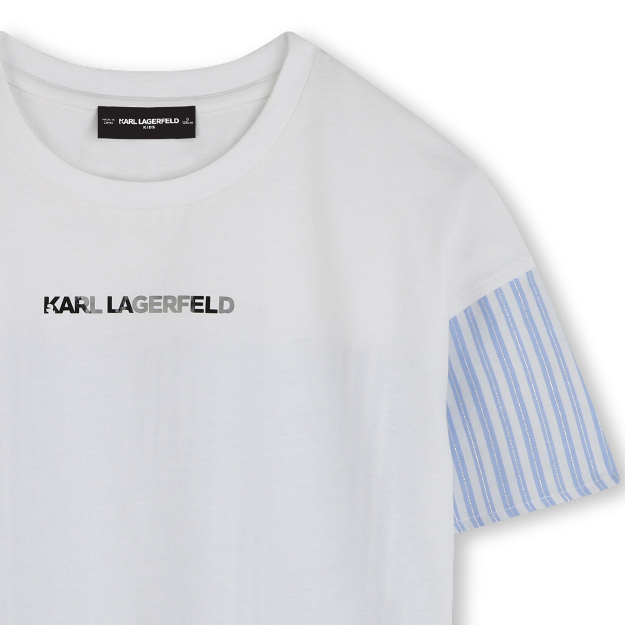 Karl Kids meisjes T-shirt – designer kinderkleding | Niñoz Almere