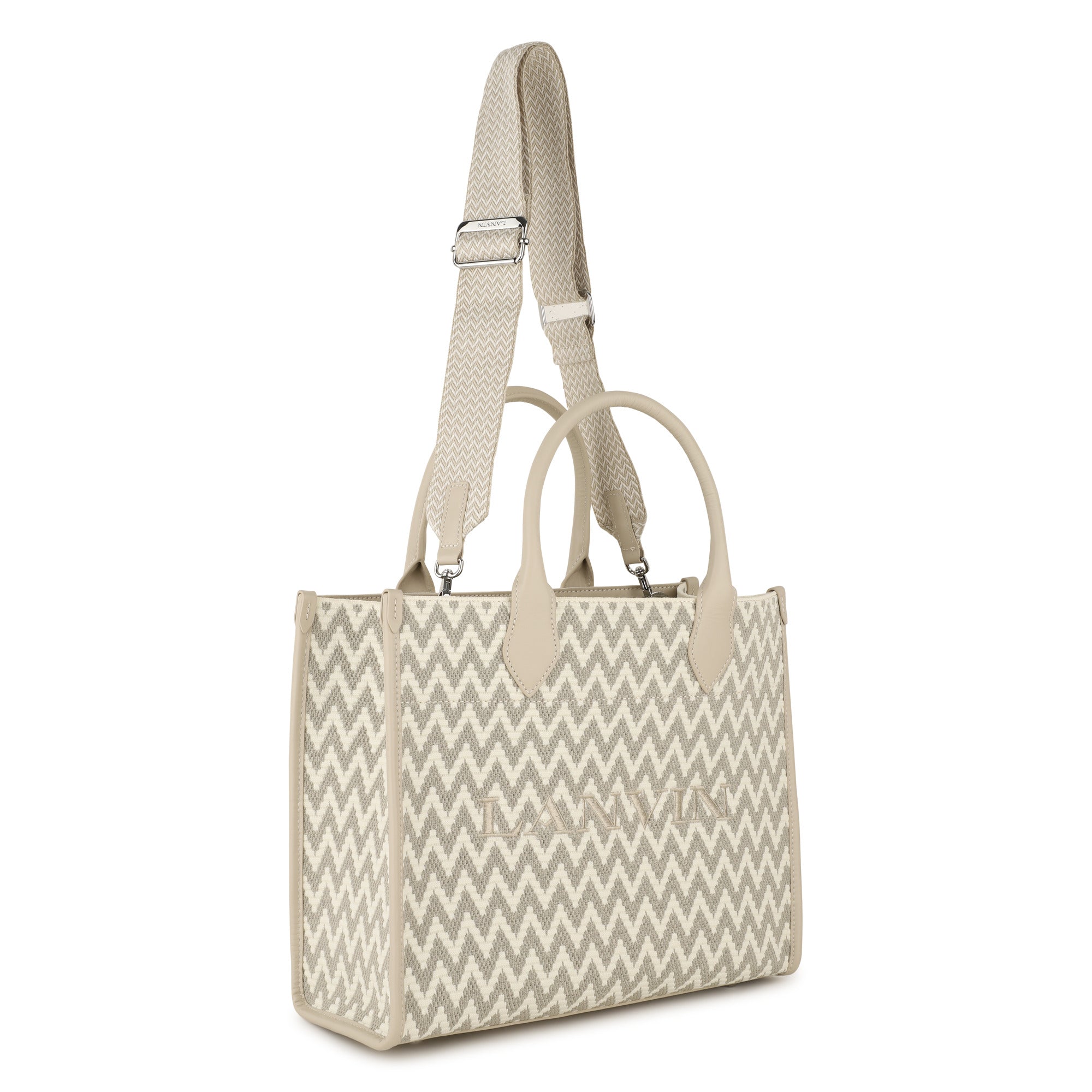 Lanvin Tas Ecru Beige - foto 2