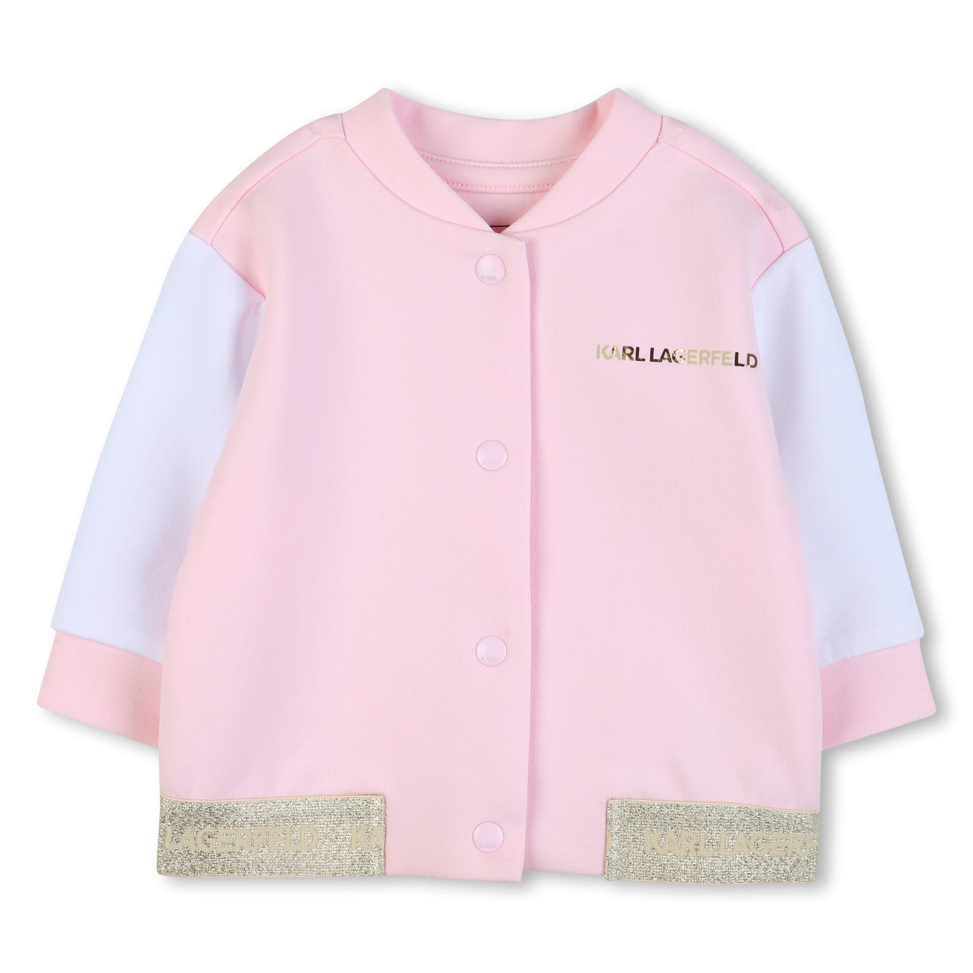 Karl Kids Joggingset Rose Blanc - foto 3