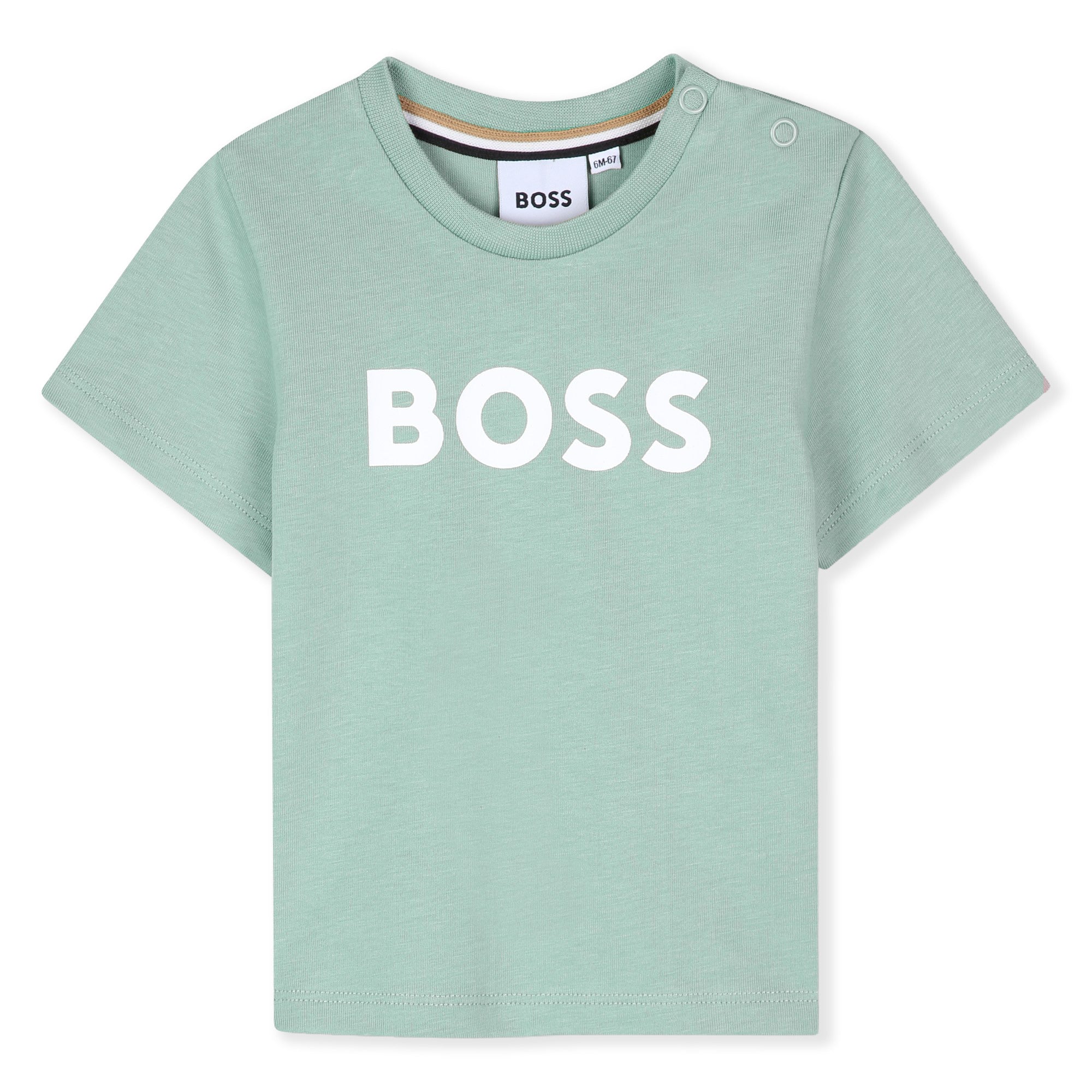 BOSS T-shirt met korte mouwen Sprout Green