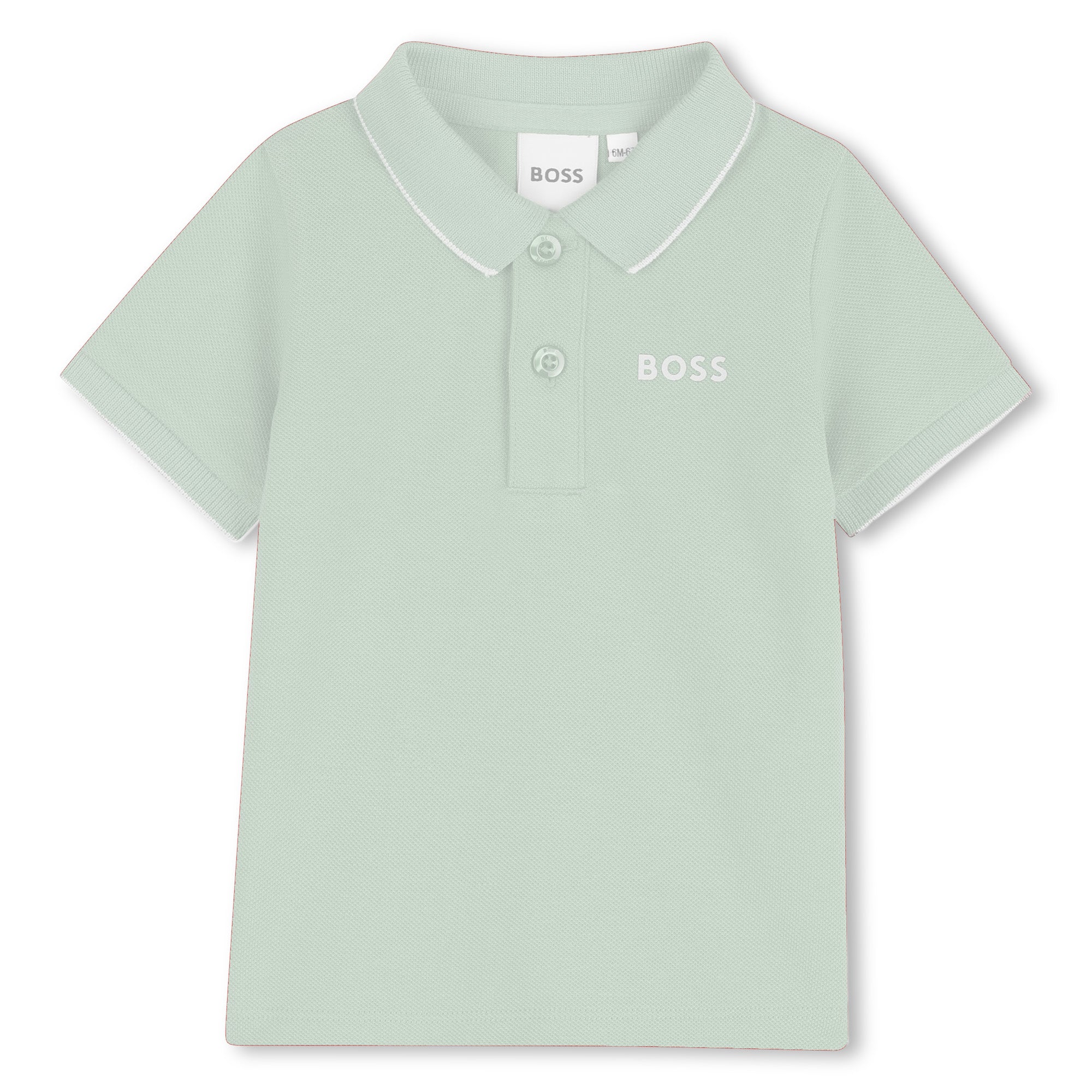 BOSS Polo met korte mouwen Sprout Green