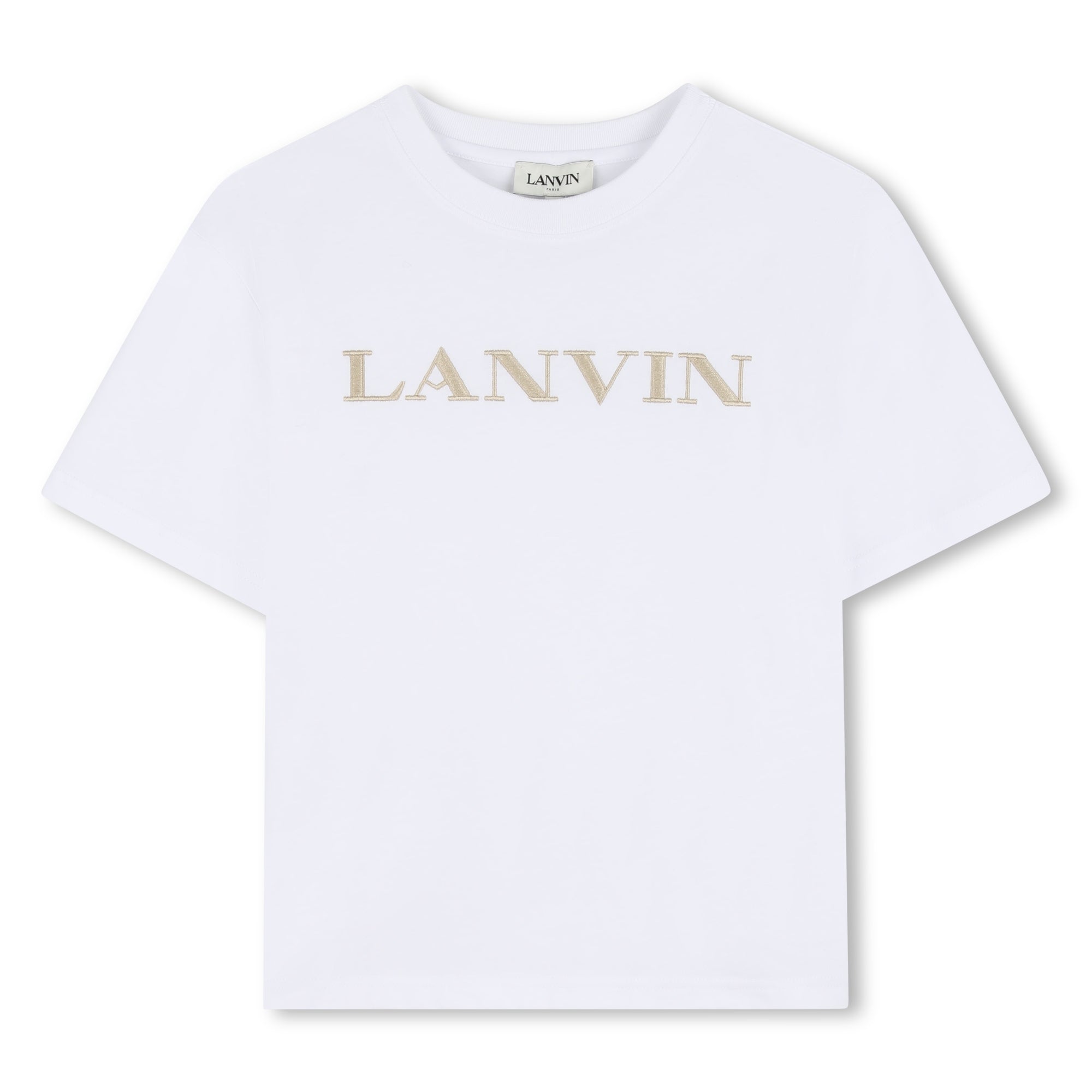 Lanvin T-shirt met korte mouwen Blanc