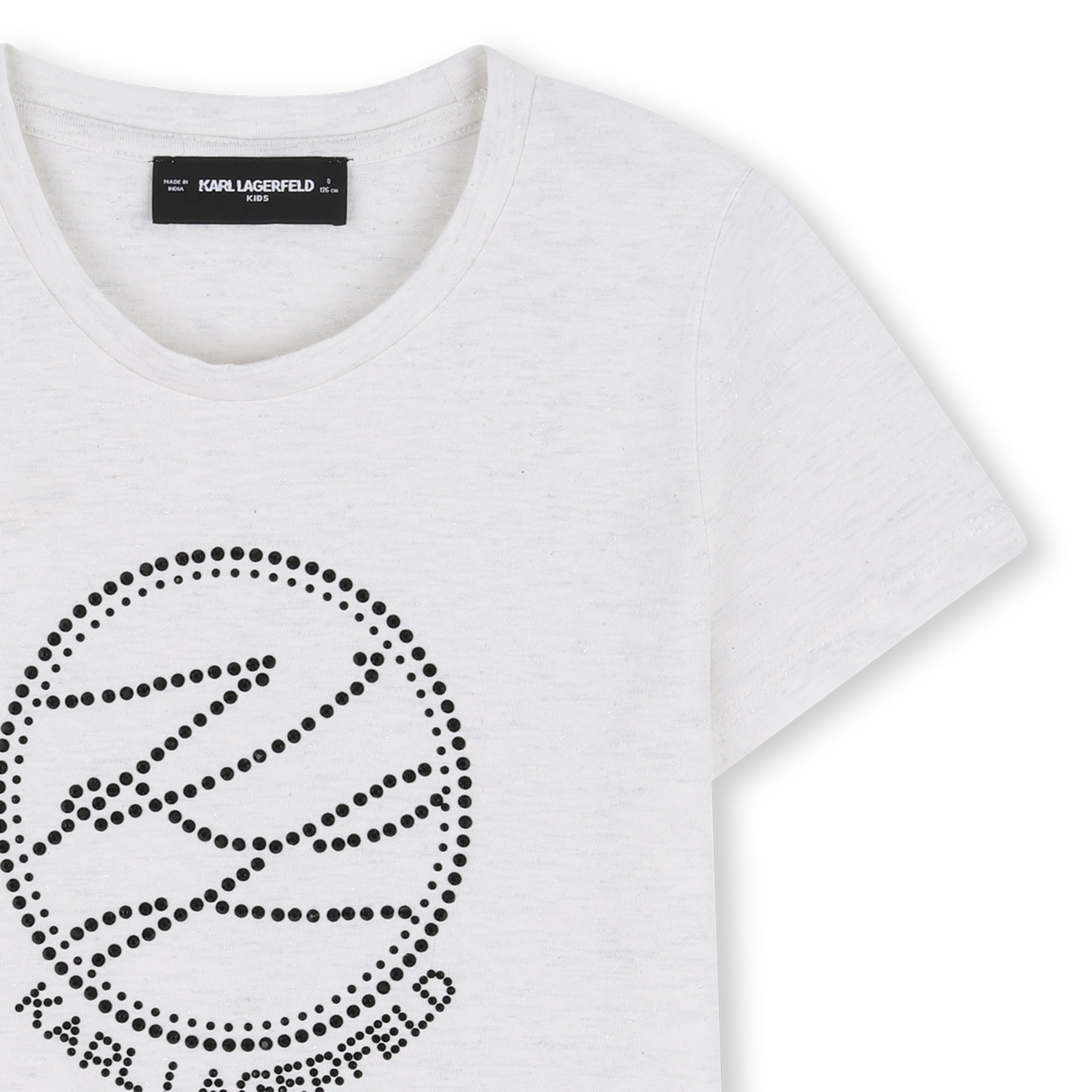 Karl Kids T-shirt Argent Blanc - foto 3
