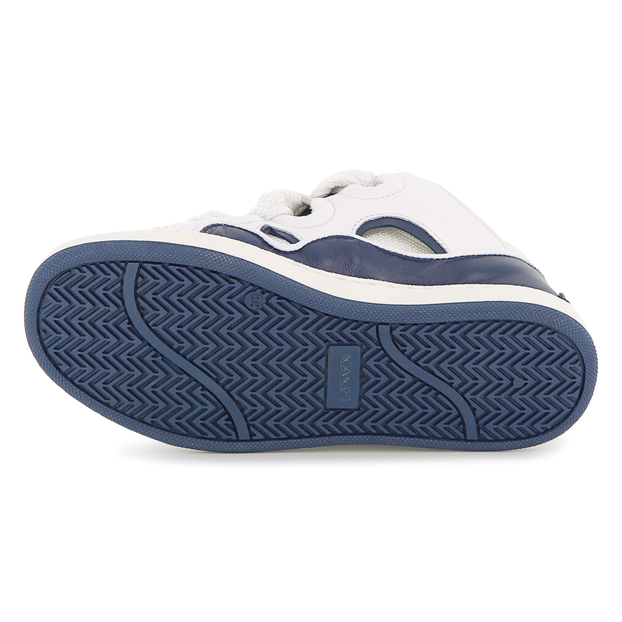 Lanvin Sneakers Blanc Marine - foto 4