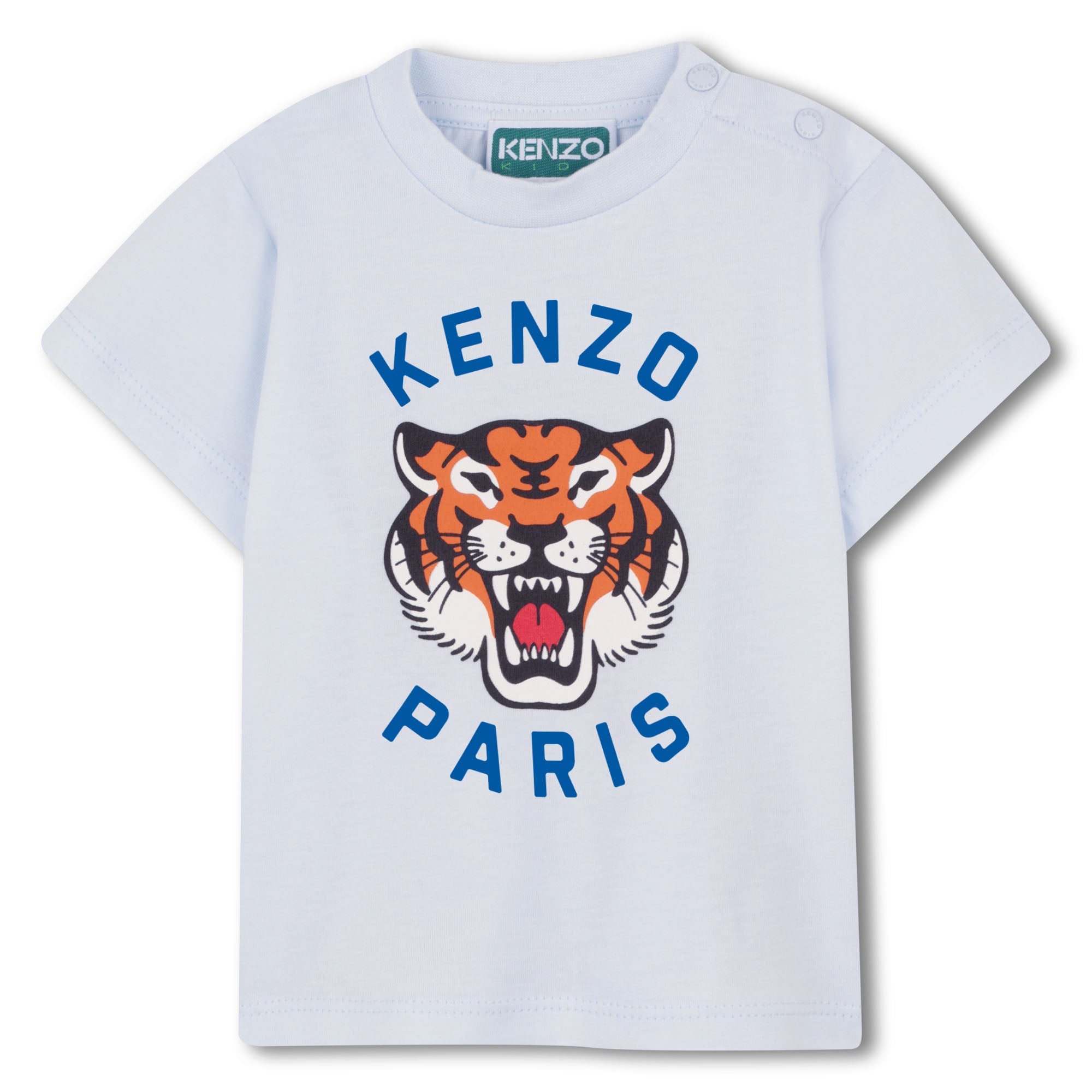 Kenzo Kids Tee-shirt Pale Blue