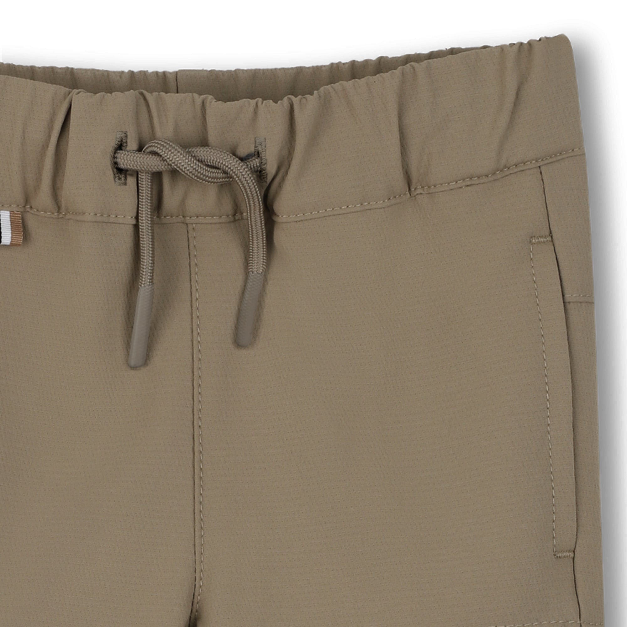 BOSS Broek Dark Taupe detail