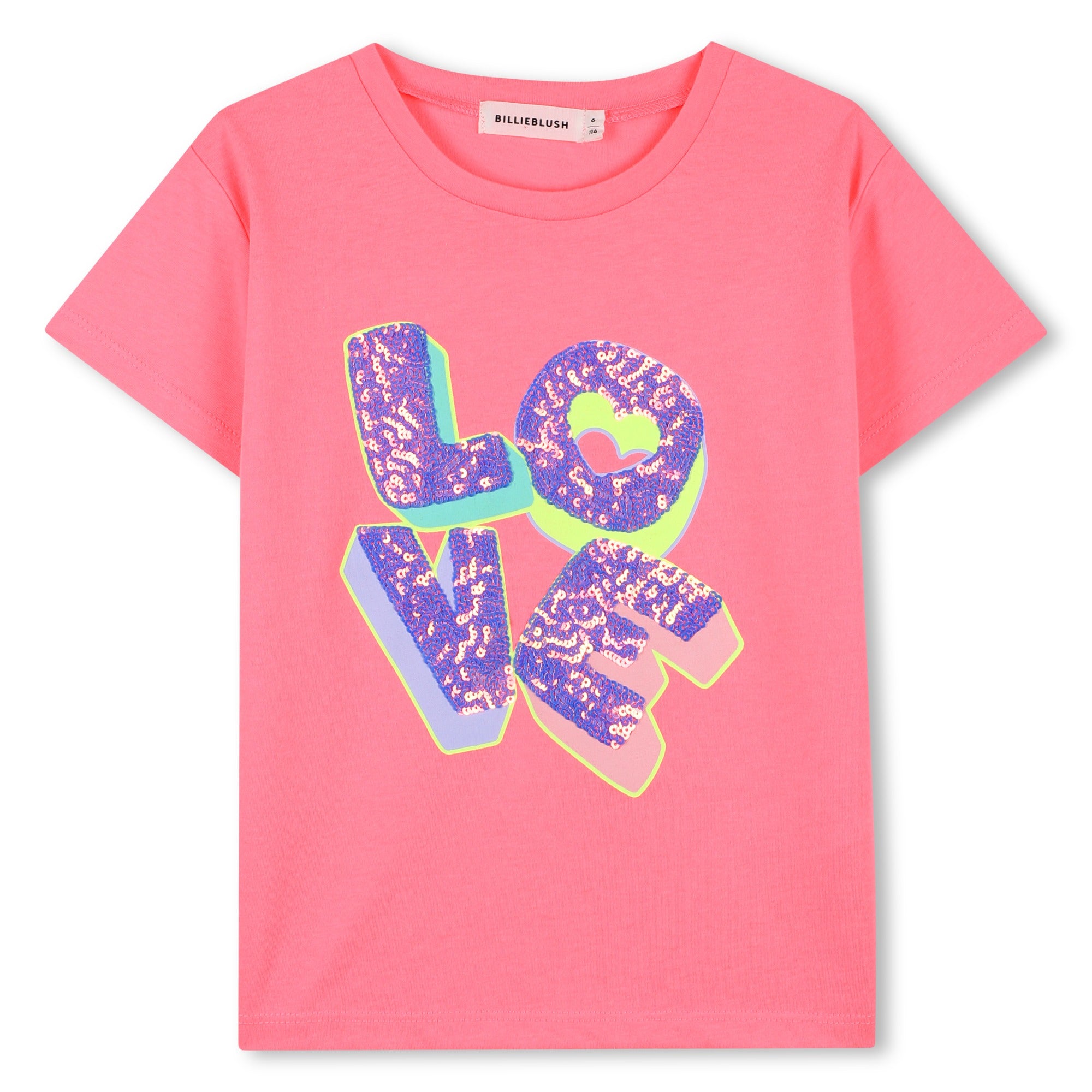 Billieblush T-shirt met korte mouwen - Rose Fluo