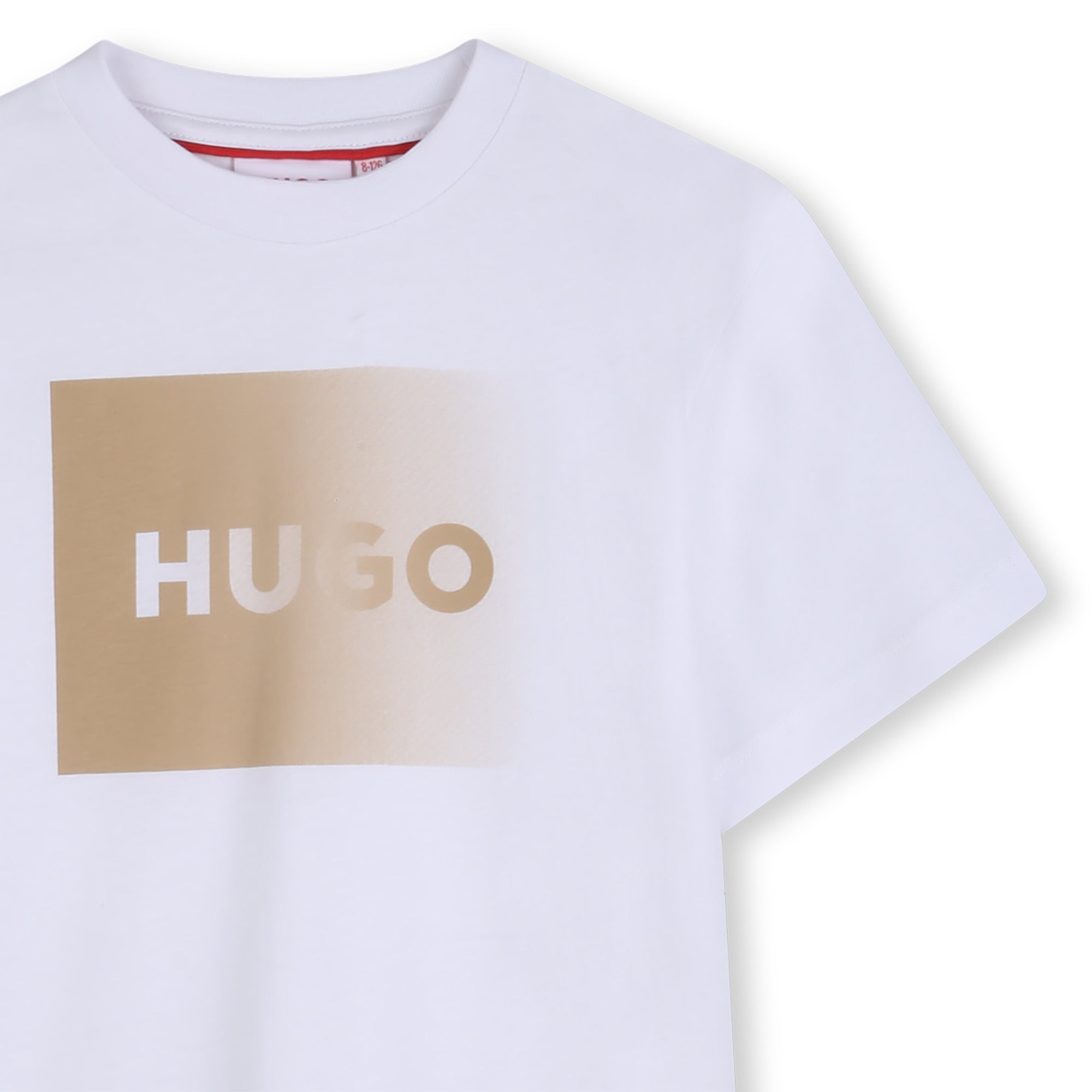 HUGO T-shirt met korte mouwen Blanc - foto 3
