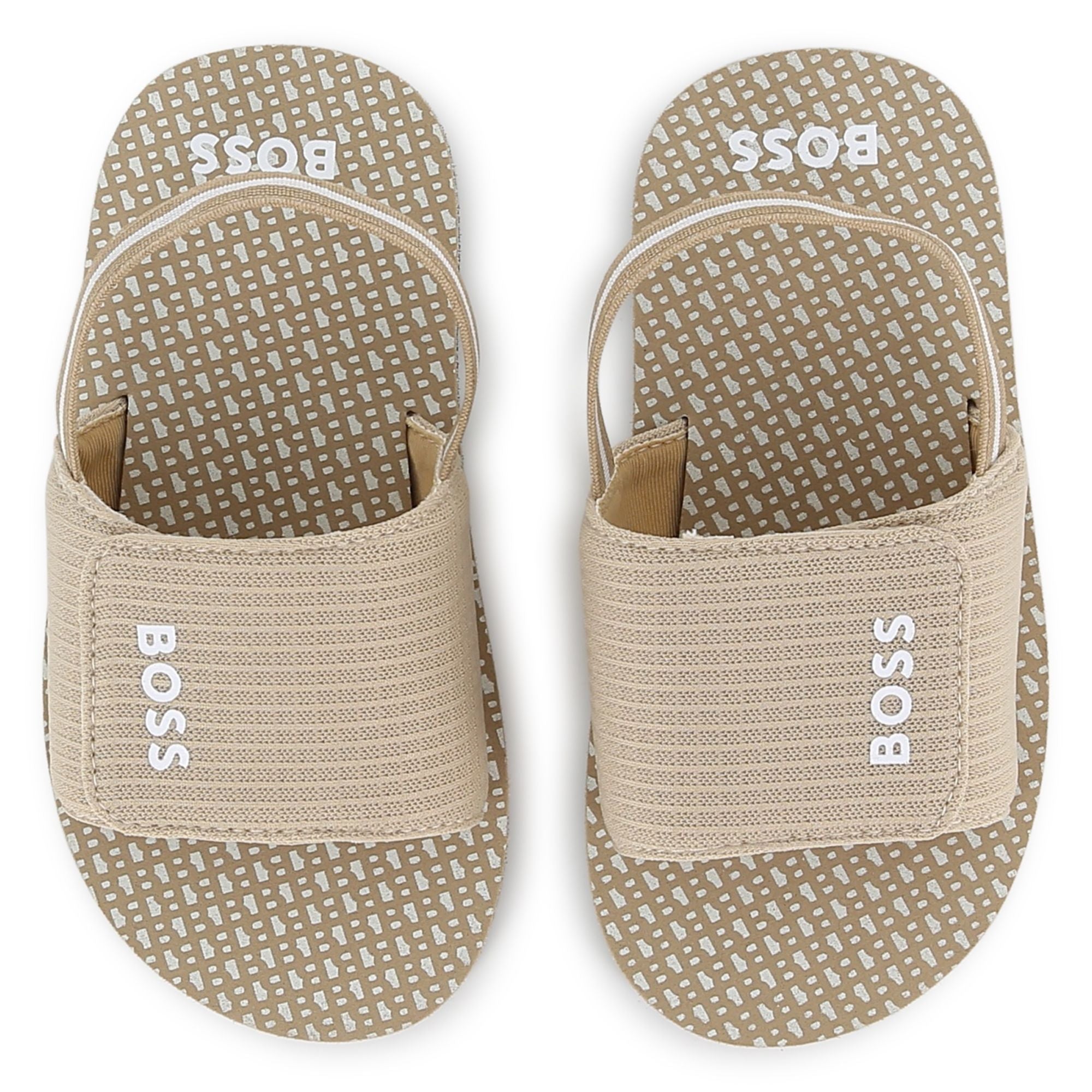 BOSS Slippers Sand detail