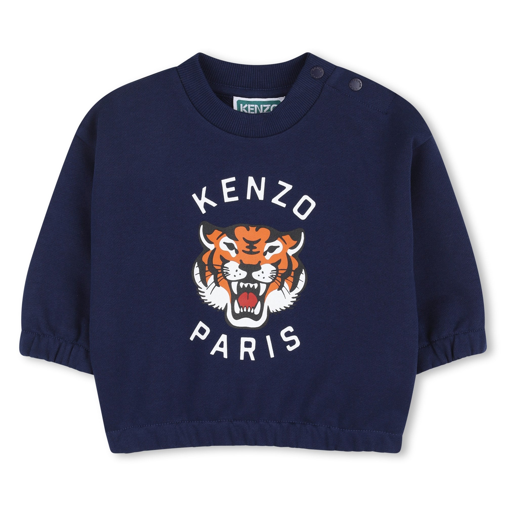 Kenzo Kids Kledingset Medieval Blue detail
