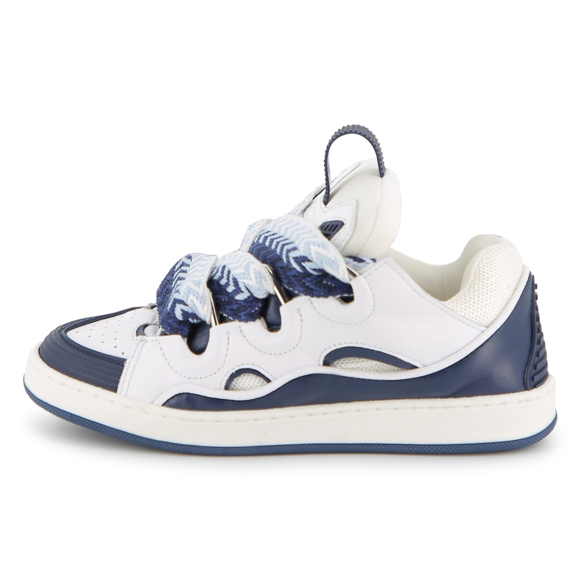 Lanvin Sneakers Blanc Marine