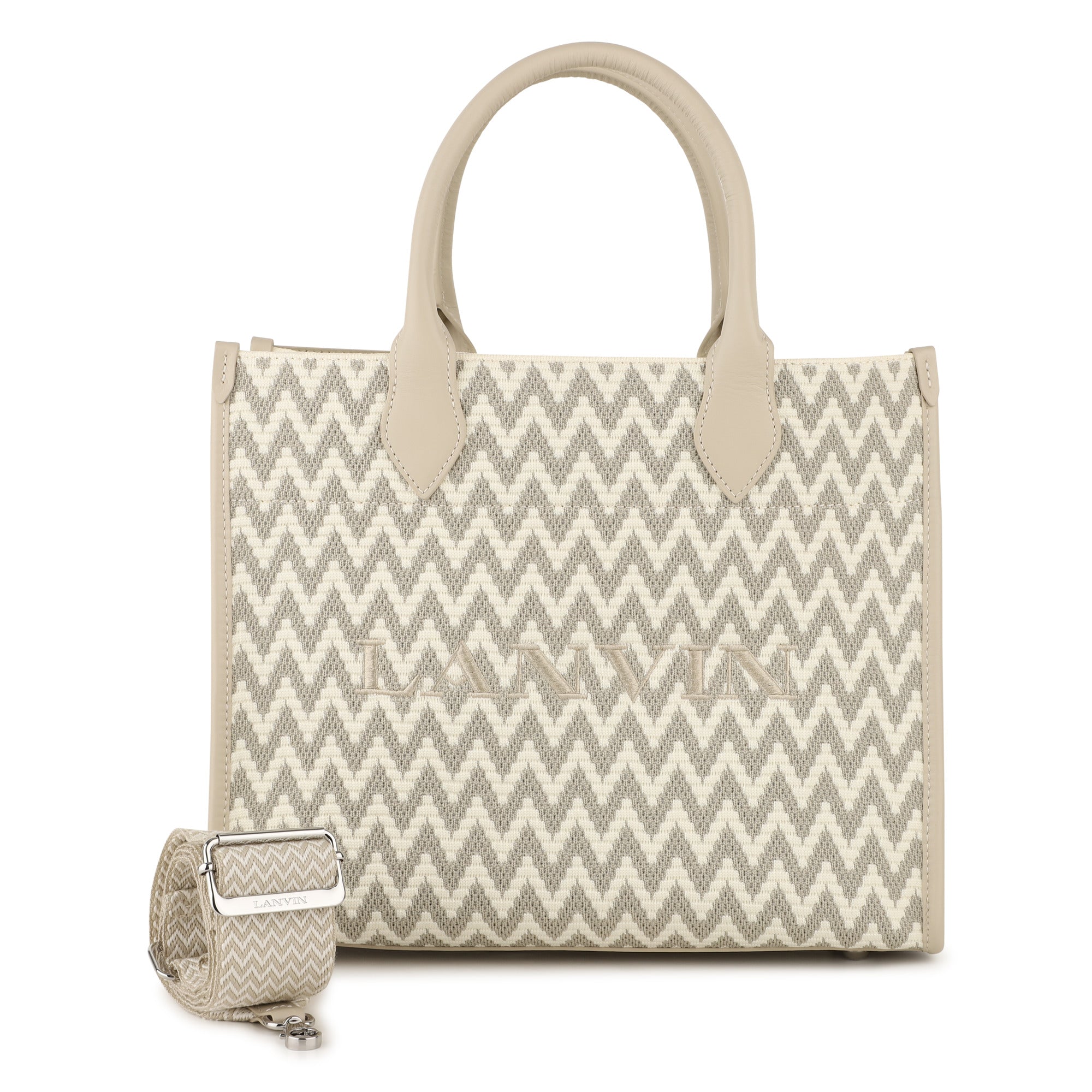 Lanvin Tas Ecru Beige