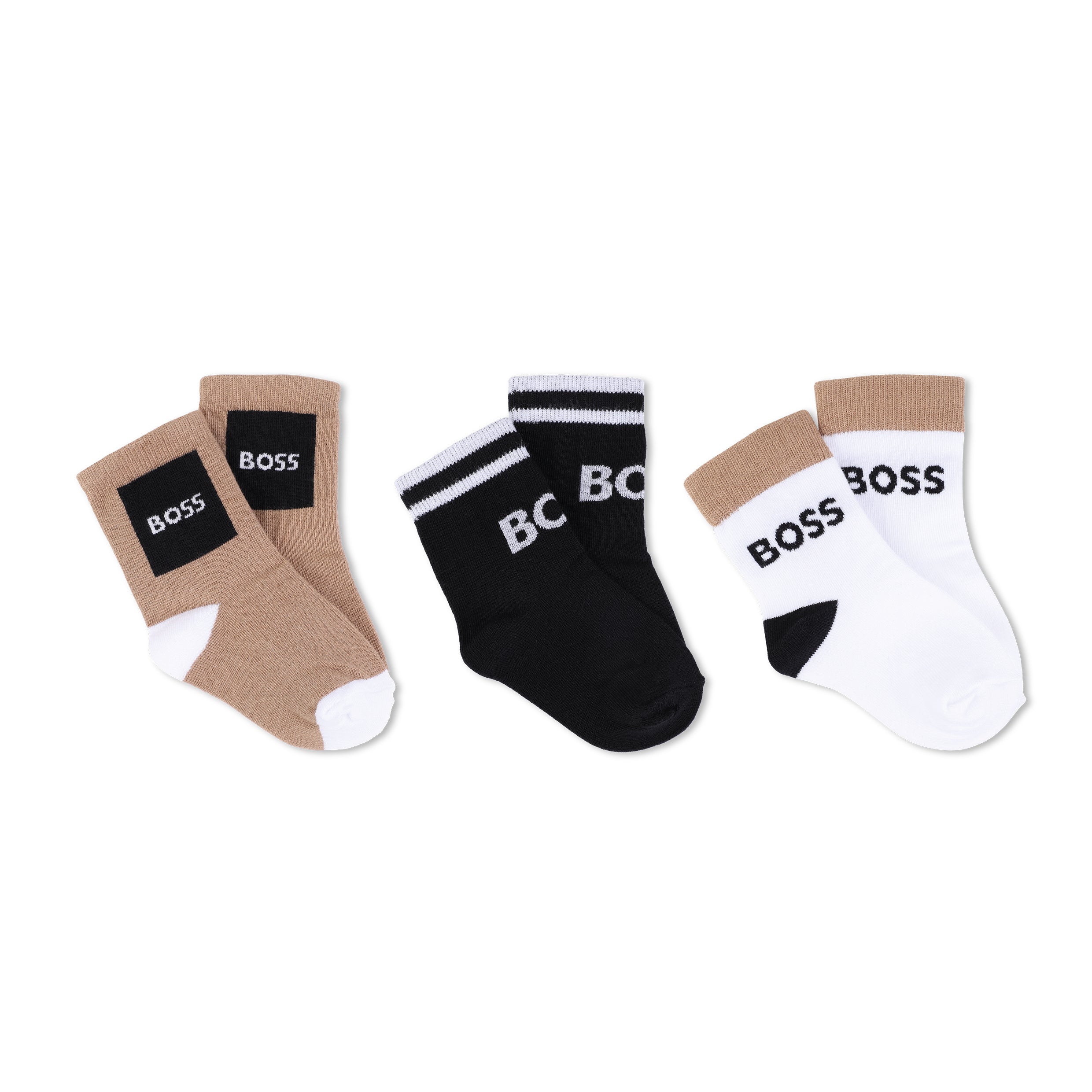 BOSS Set van 3 paar sokken Black