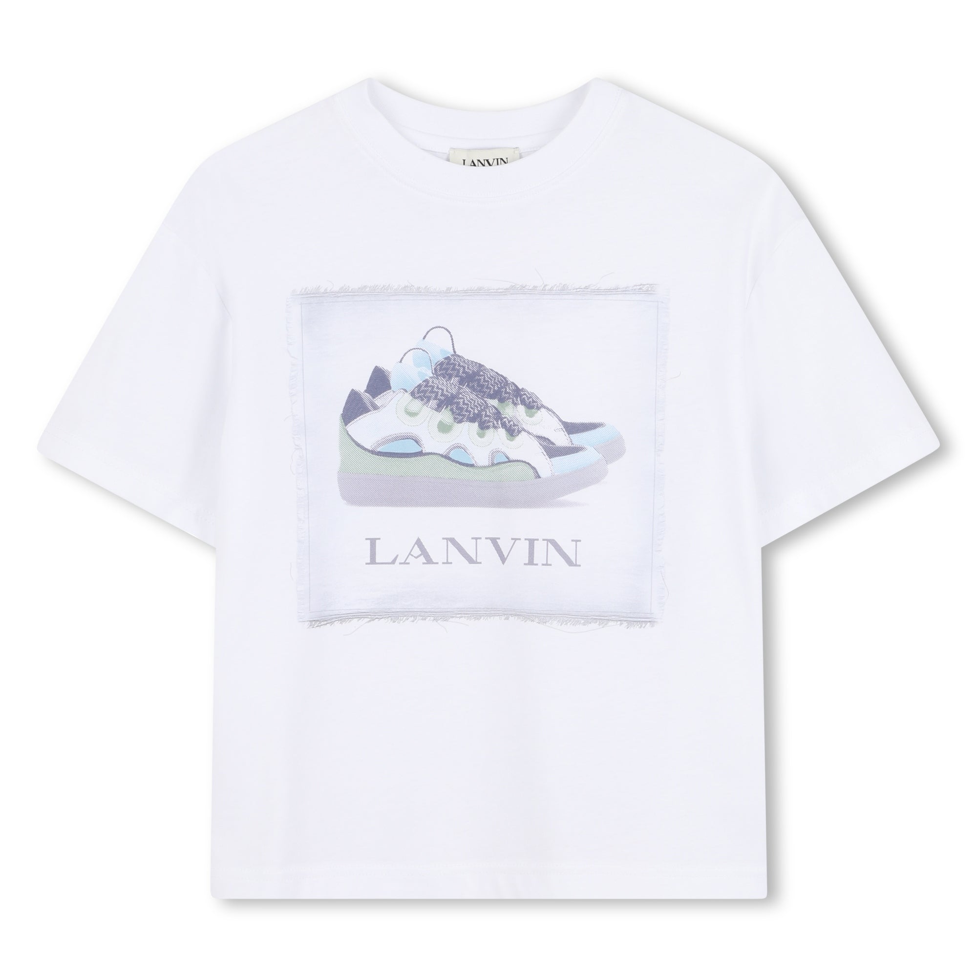 Lanvin T-shirt met korte mouwen Blanc