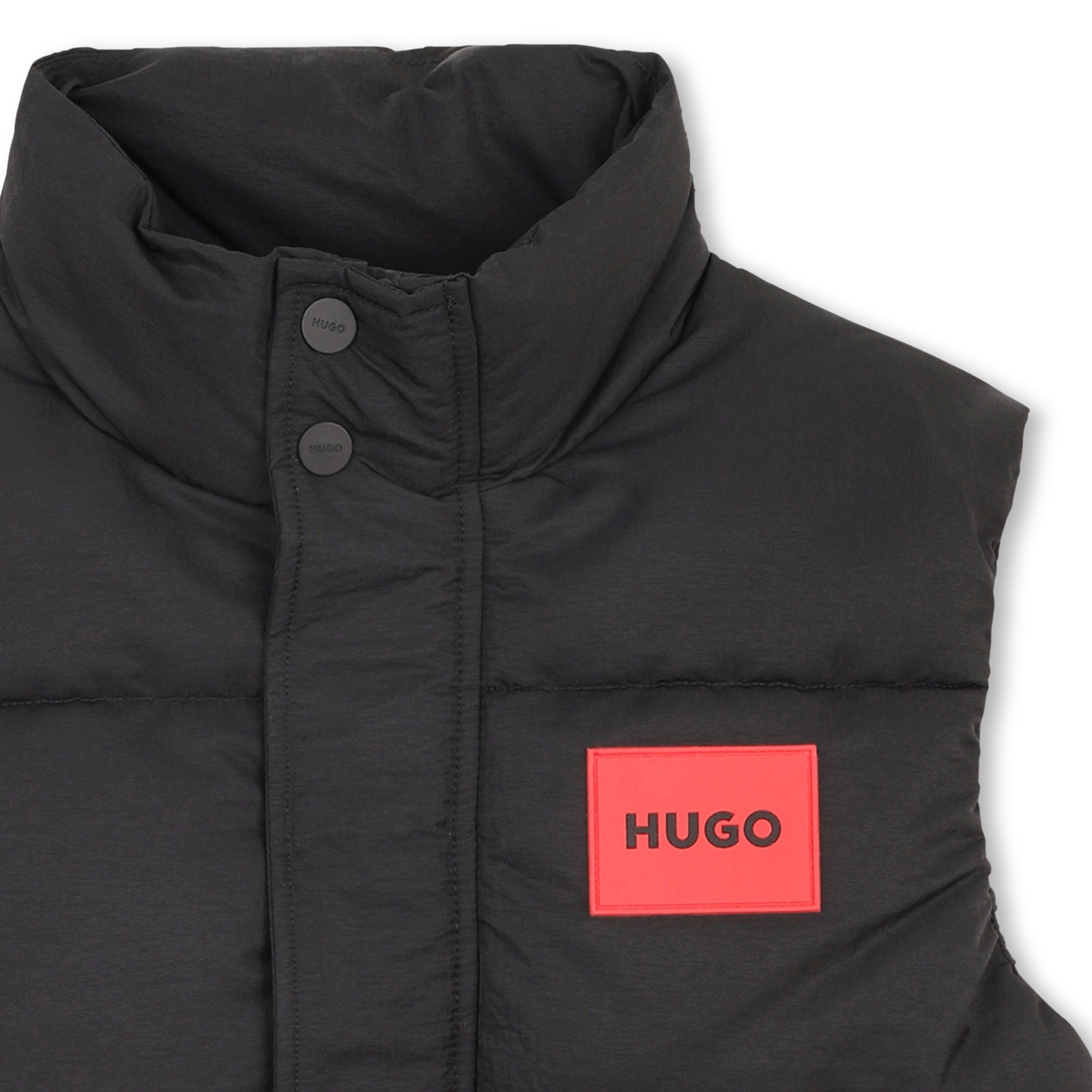 HUGO Bodywarmer Black detail