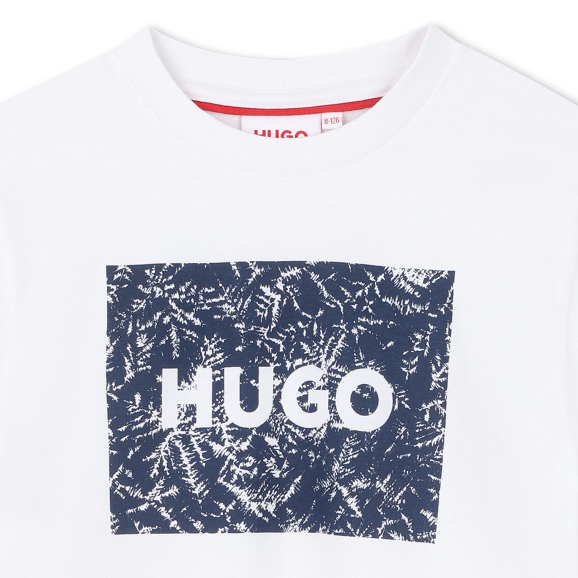 HUGO T-shirt met korte mouwen Blanc - foto 3