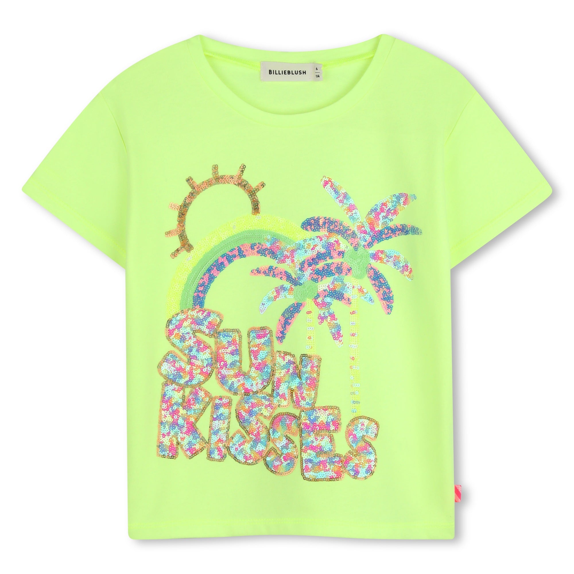 Billieblush T-shirt met korte mouwen - Green Lemon