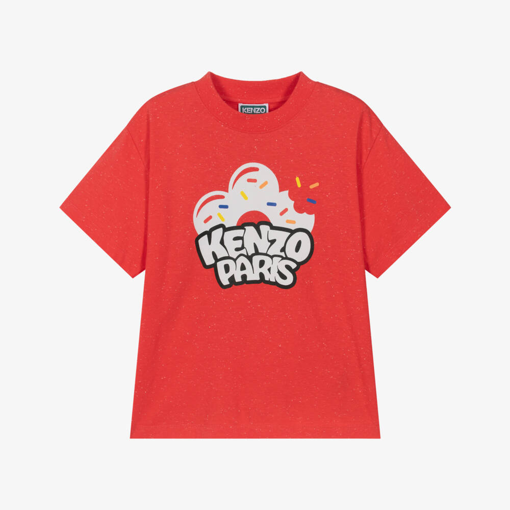 Kenzo Kids Tee Bright Red KG1734-997