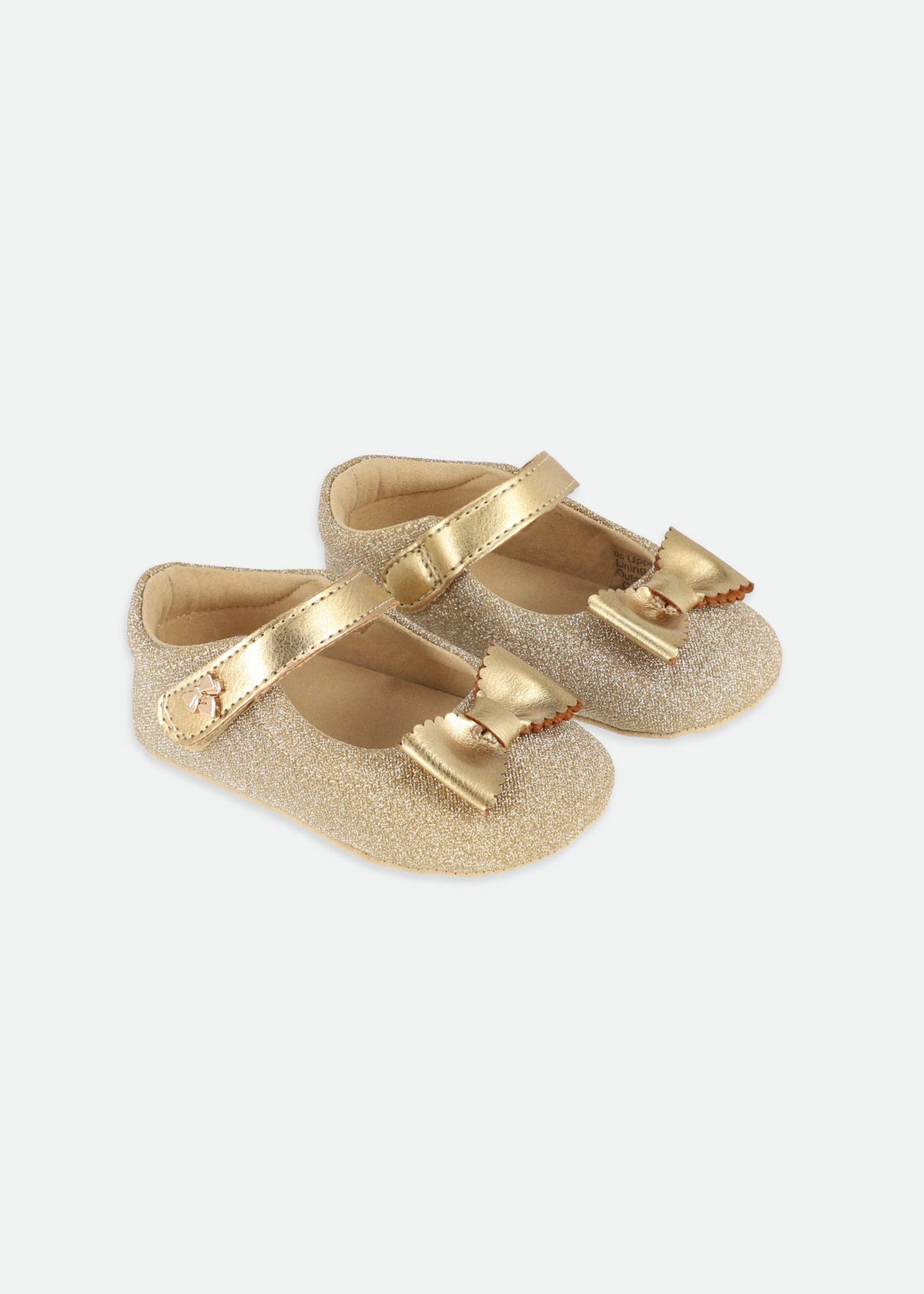 Angel's Face Maxine glitter babyschoentjes goud – designer kinderkleding | Niñoz Almere
