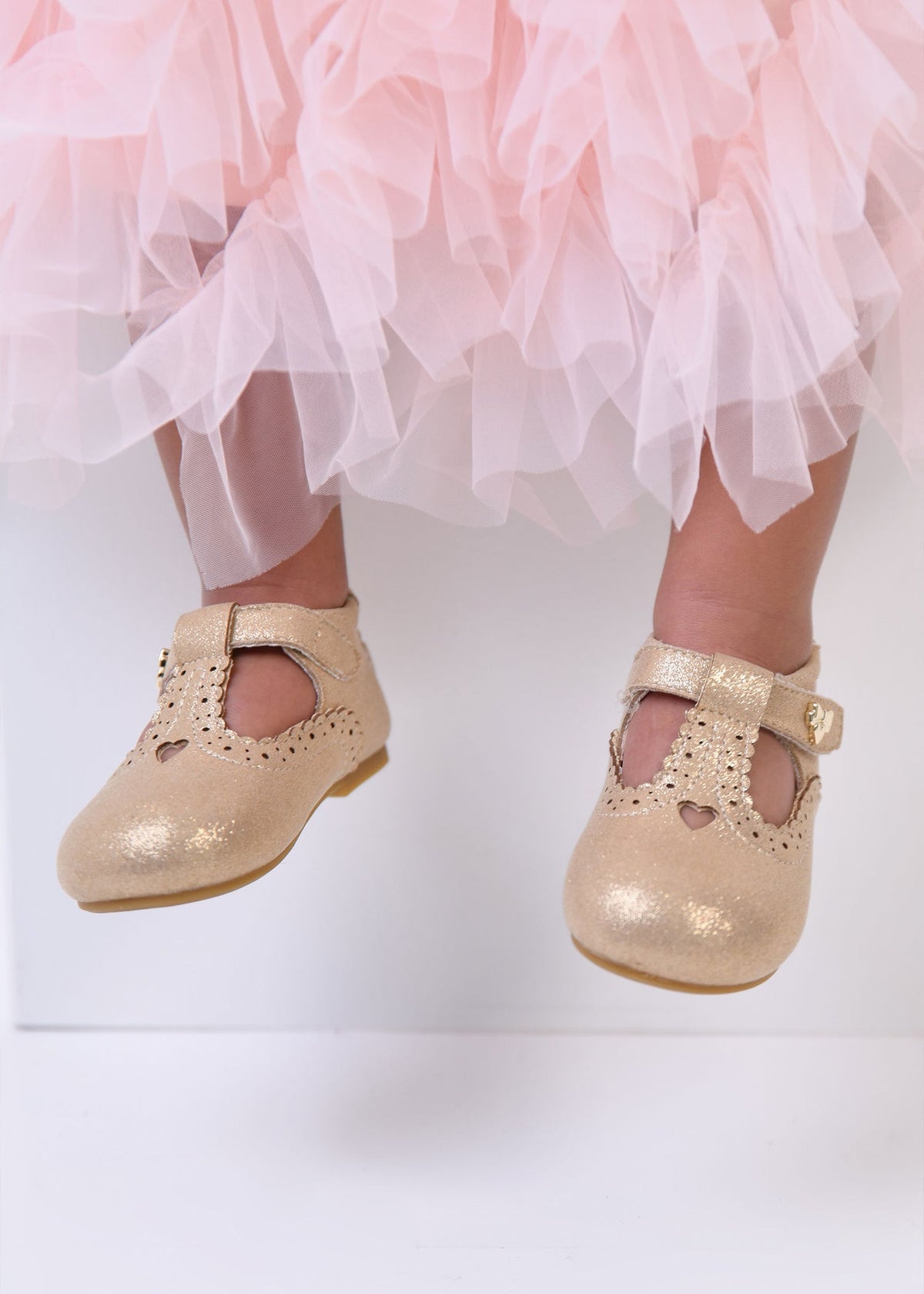 Angel's Face Melba babyschoentjes goud – designer kinderkleding | Niñoz Almere