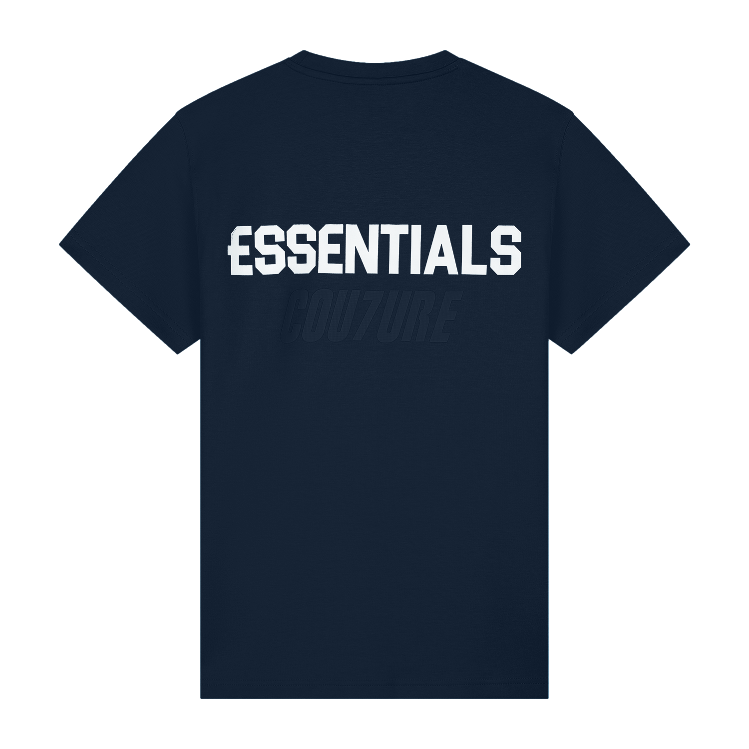 Essentials Couture zomerset in midnight blue — shirt achterkant, in kindermaten en volwassen maten | Niñoz Almere