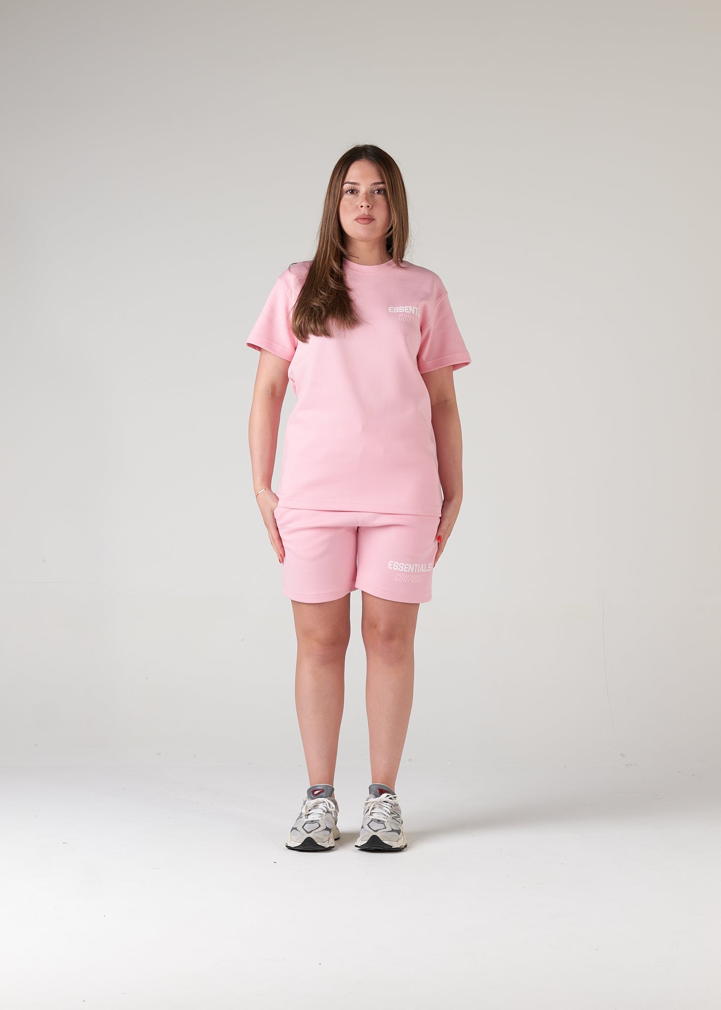Essentials Couture zomerset in roze — gedragen | Niñoz Almere