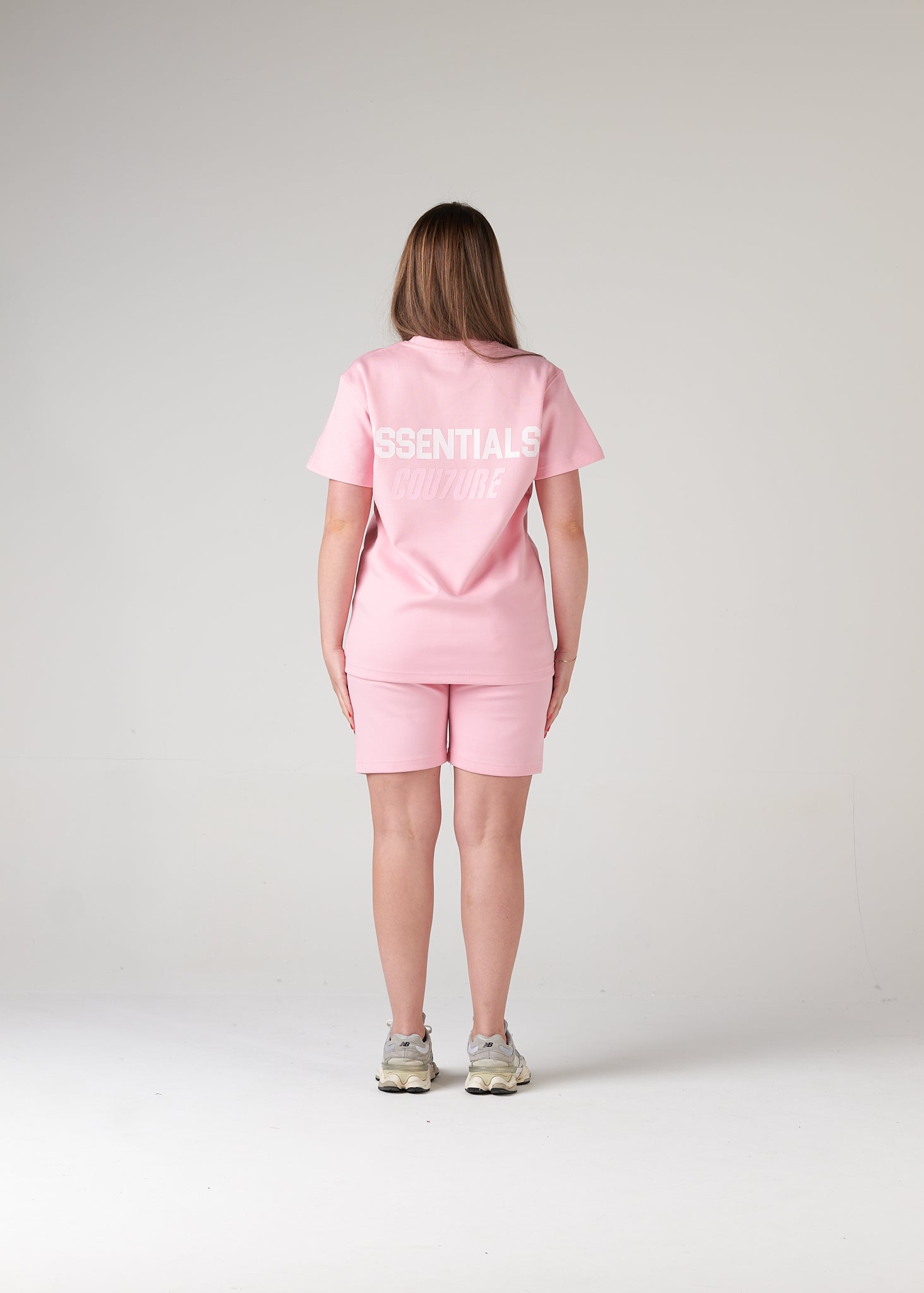 Essentials Couture zomerset in roze — gedragen | Niñoz Almere